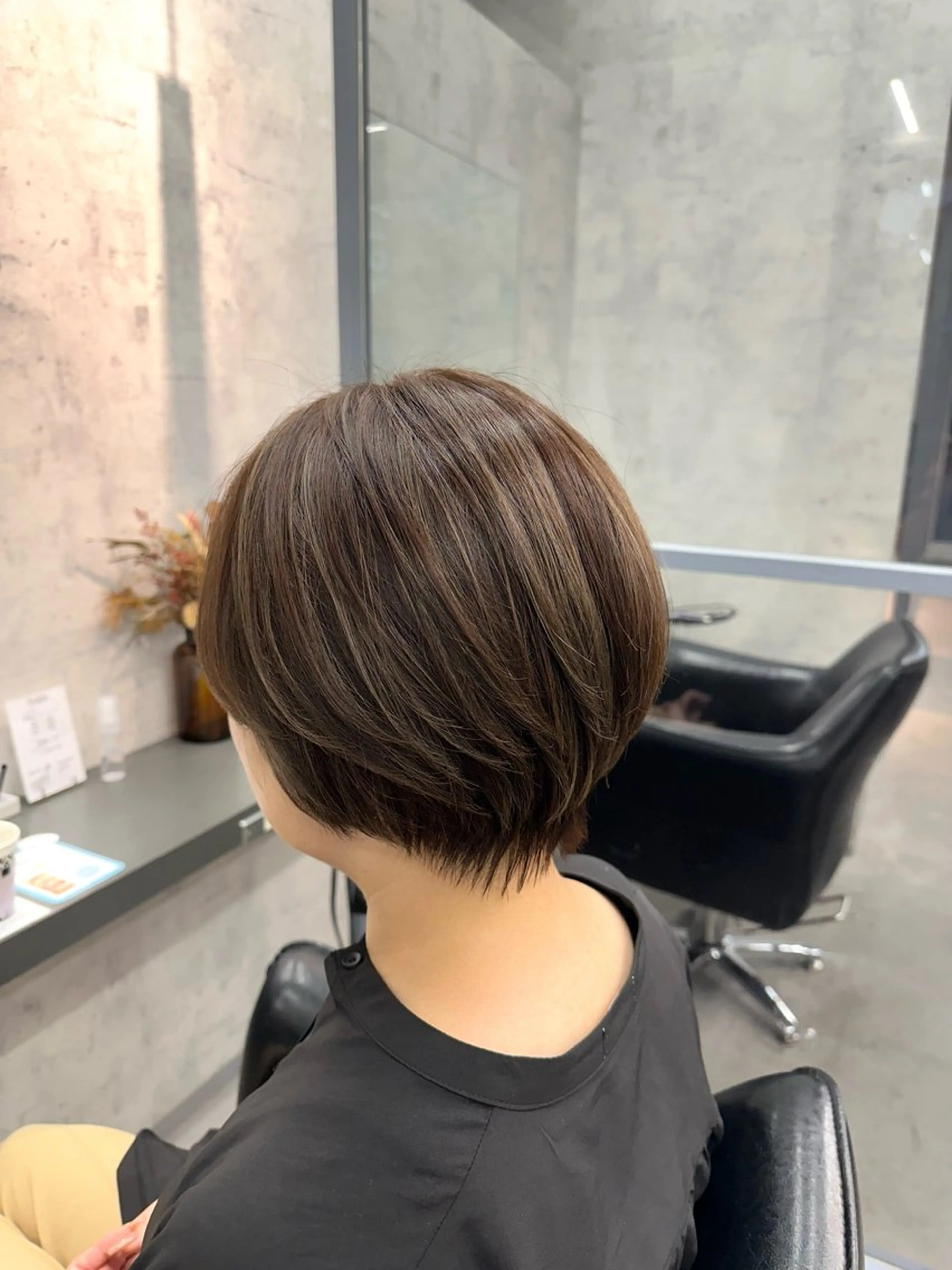 ショート カラー Misora/ボブ/ レイヤー/艶カラーのヘアスタイル