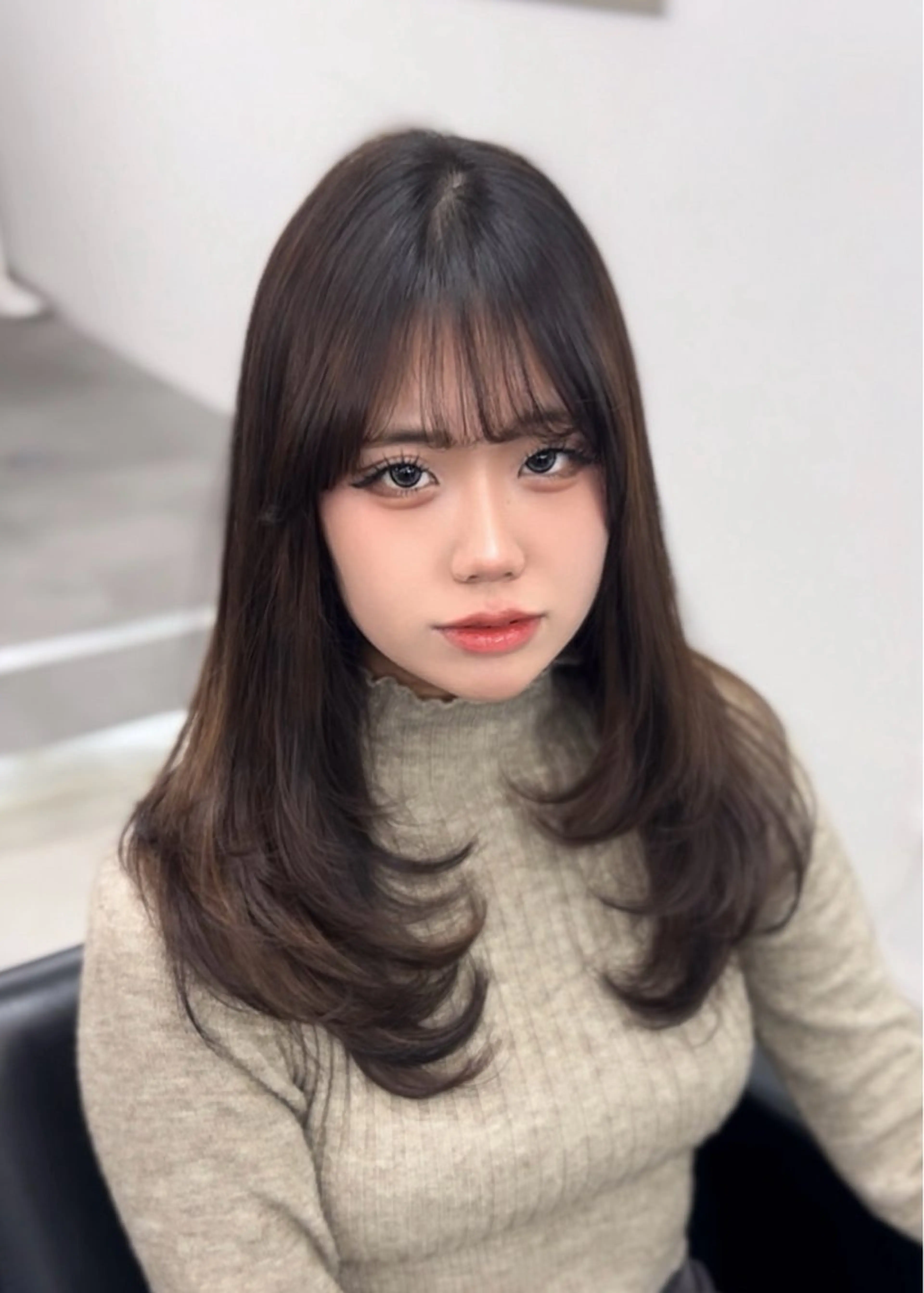 ロング puty.所属・韓国ヘア/三宮 chinariのヘアスタイル
