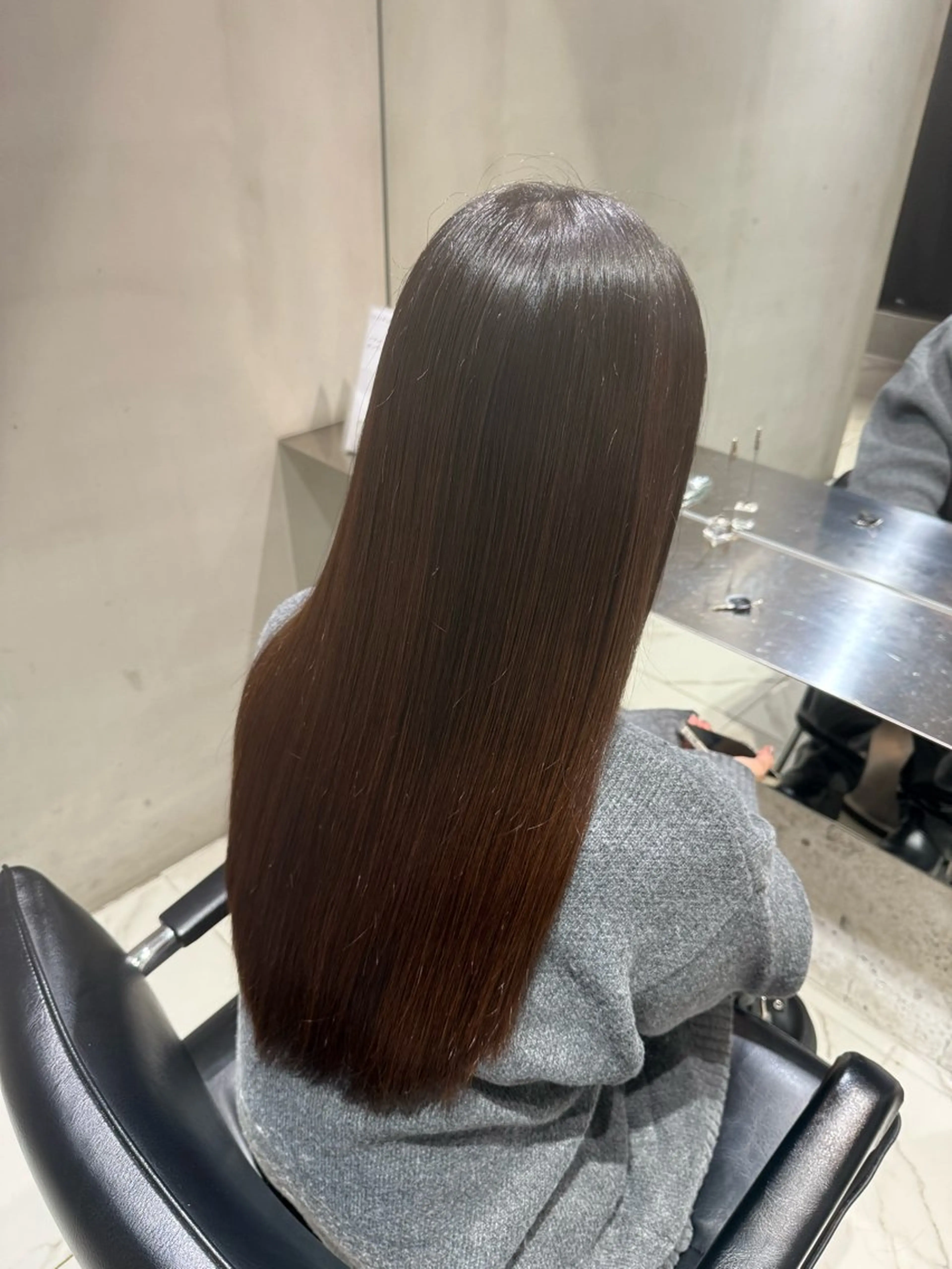 ロング 髪質改善 トリートメント 🫆似合わせカラー/ ケアカラー/泰玖のヘアスタイル