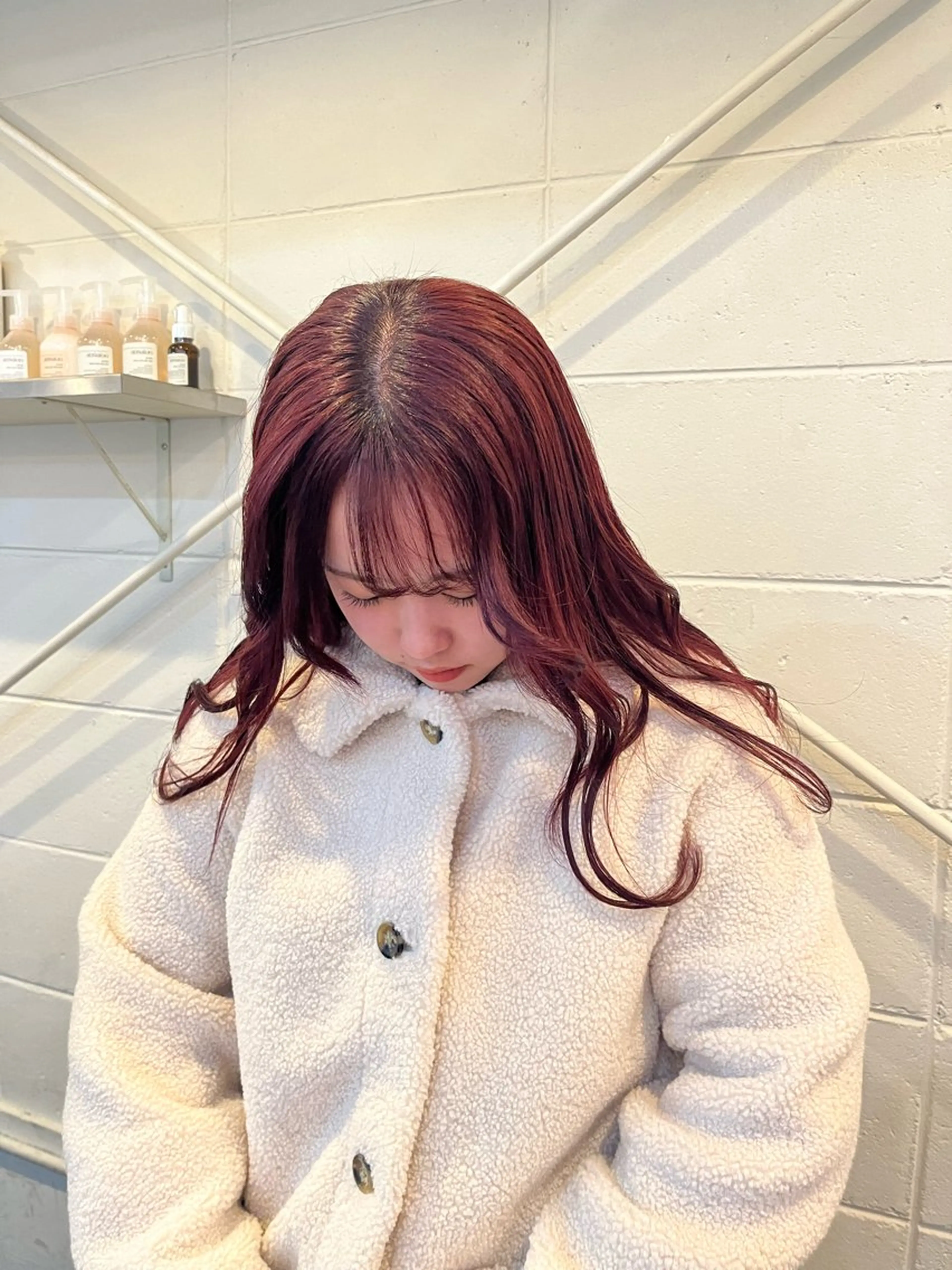 ロング chikashitsu所属・Junmi/ﾁｶｼﾂ /堀江のヘアスタイル