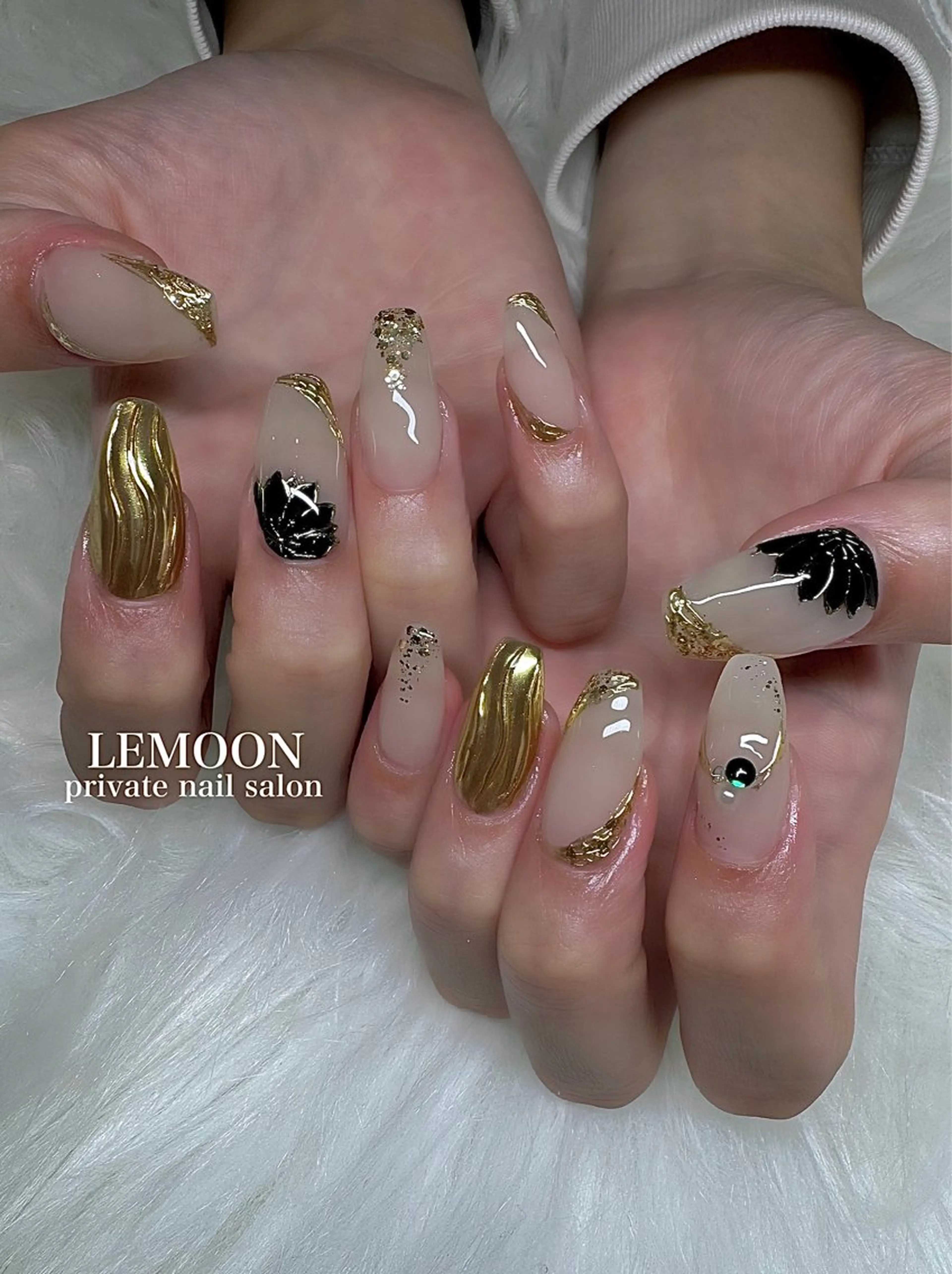 ネイル private nail salon　LEMOON所属・nail salon LEMOONのネイルデザイン
