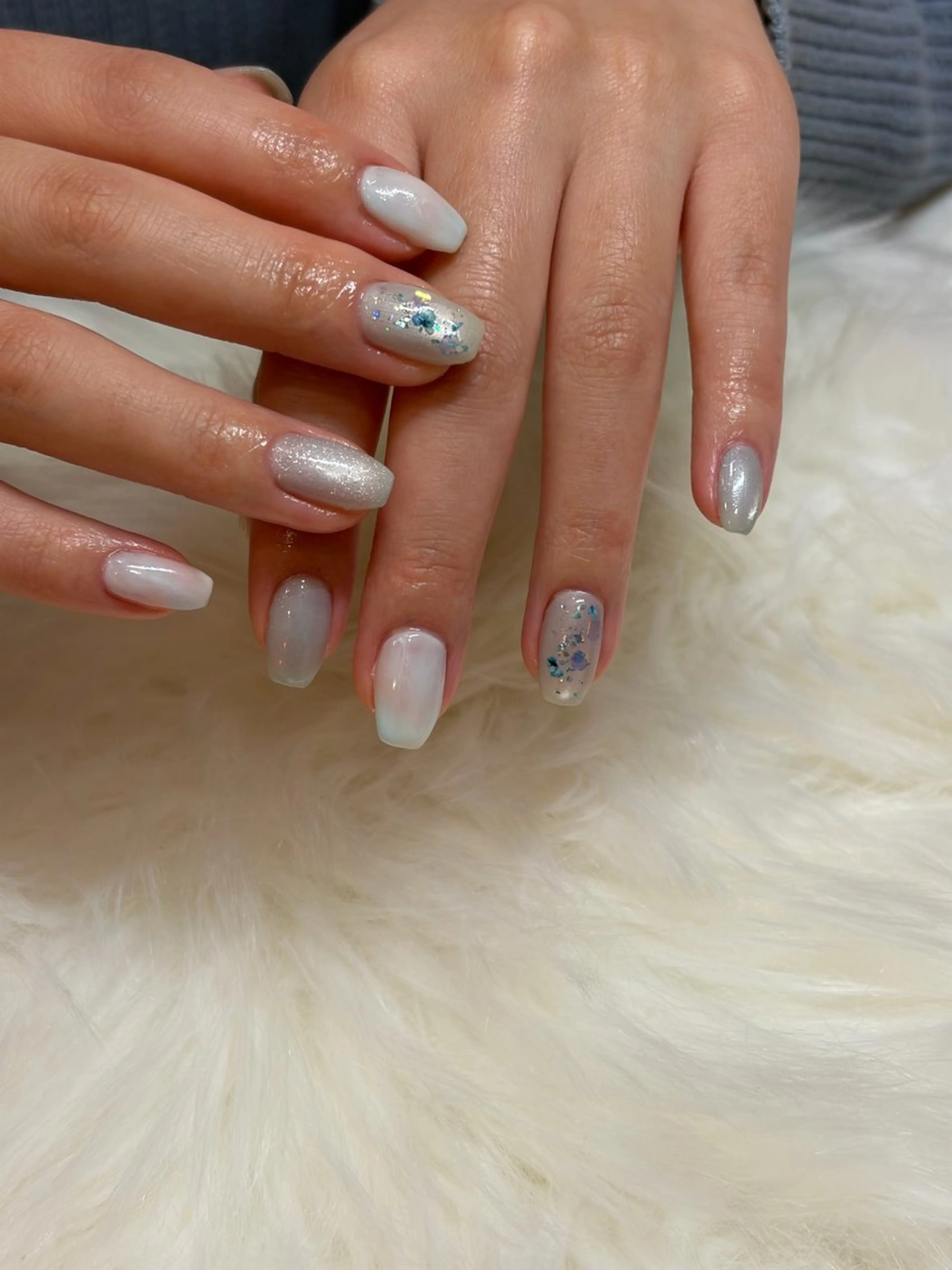 ミディアム She Nail studio原宿店所属・akari原宿 プライベートサロンのネイルデザイン