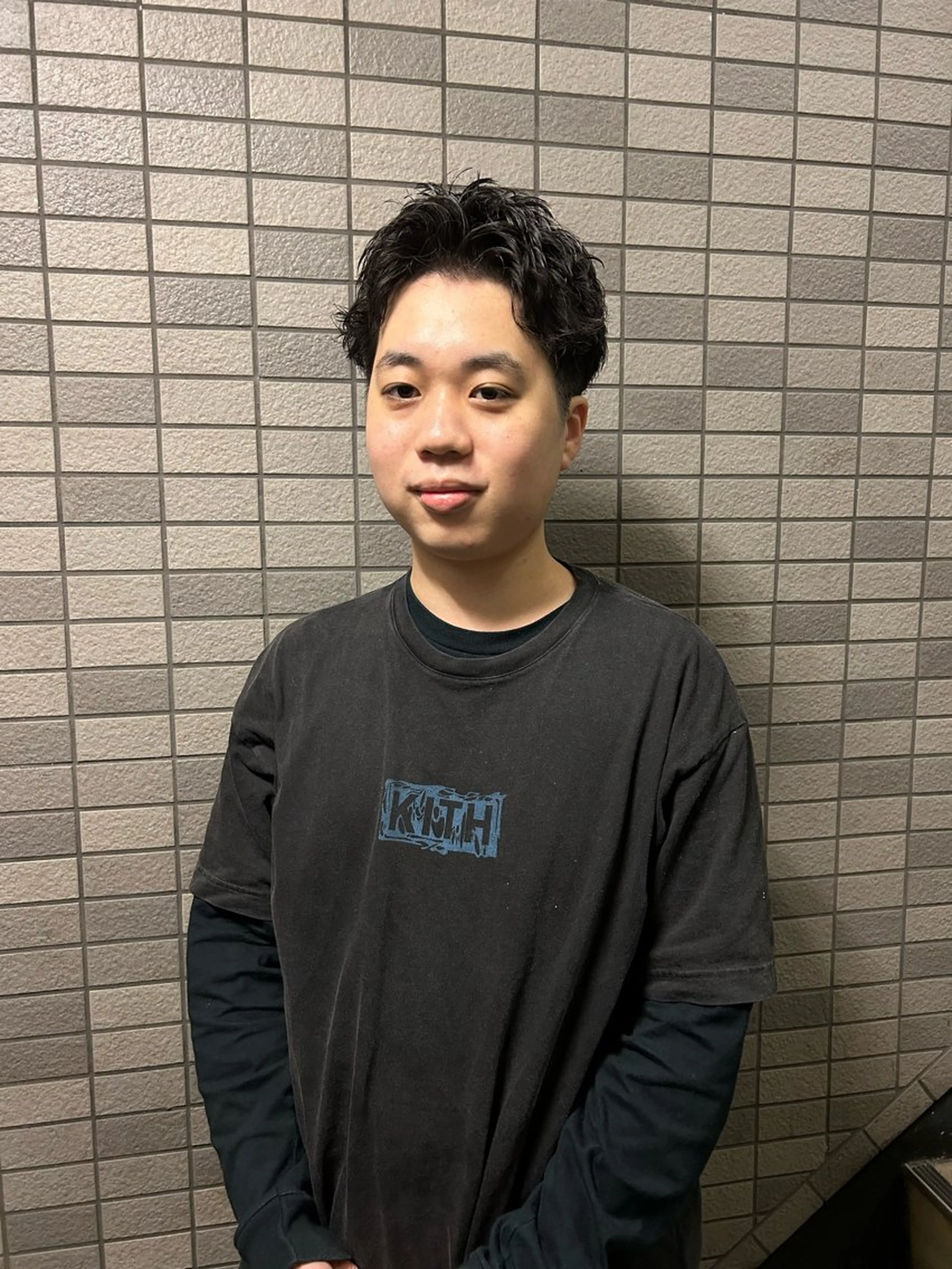 ショート パーマ メンズ メンズブリーチ メンズハイライト メンズインナーカラー メンズパーマ プードルパーマ カット パーマ トリートメント charme所属・💈メンズカット ✂︎伊藤大輝💈のヘアスタイル