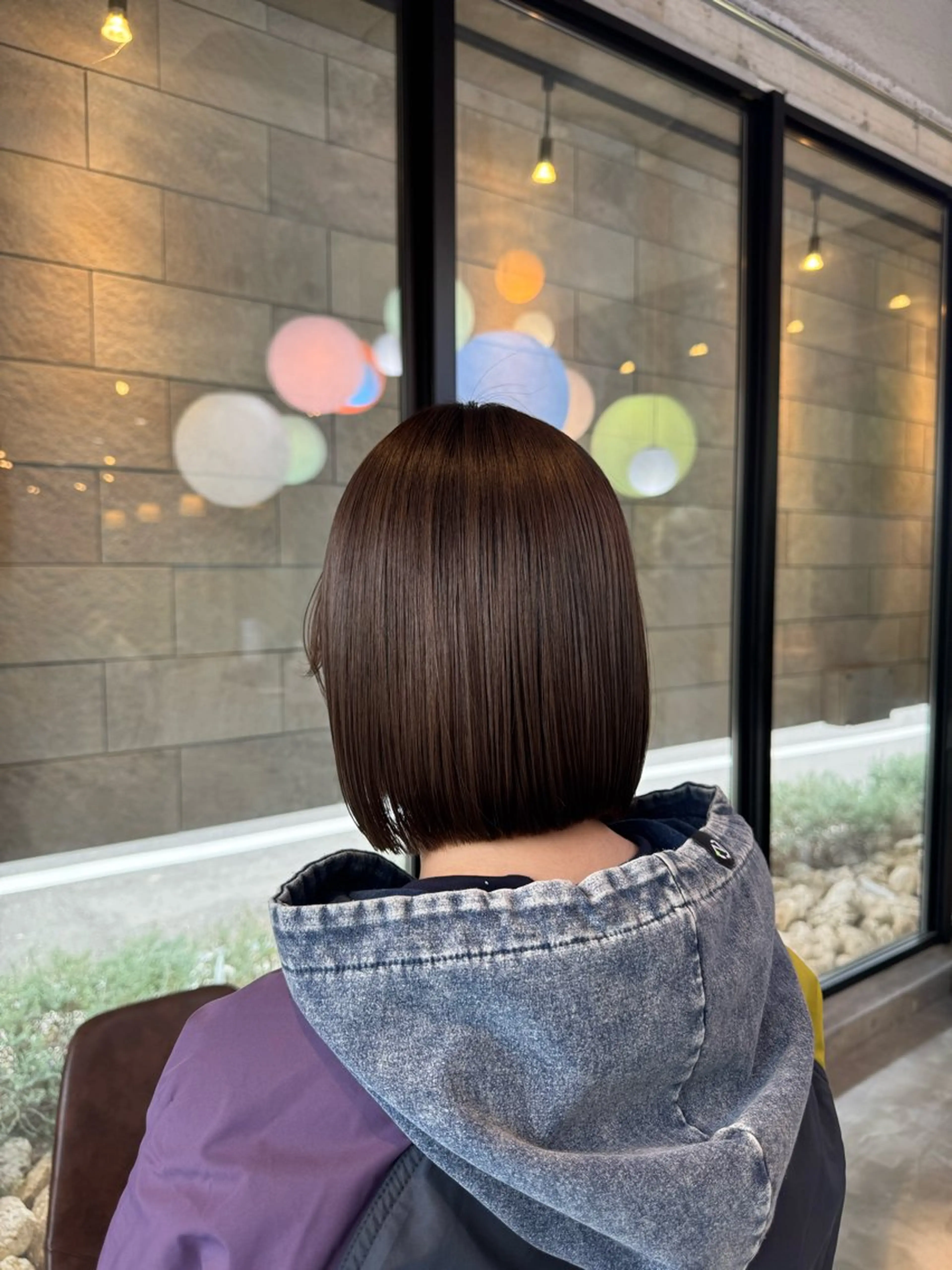 ショート ボブ カット 山本 望華のヘアスタイル