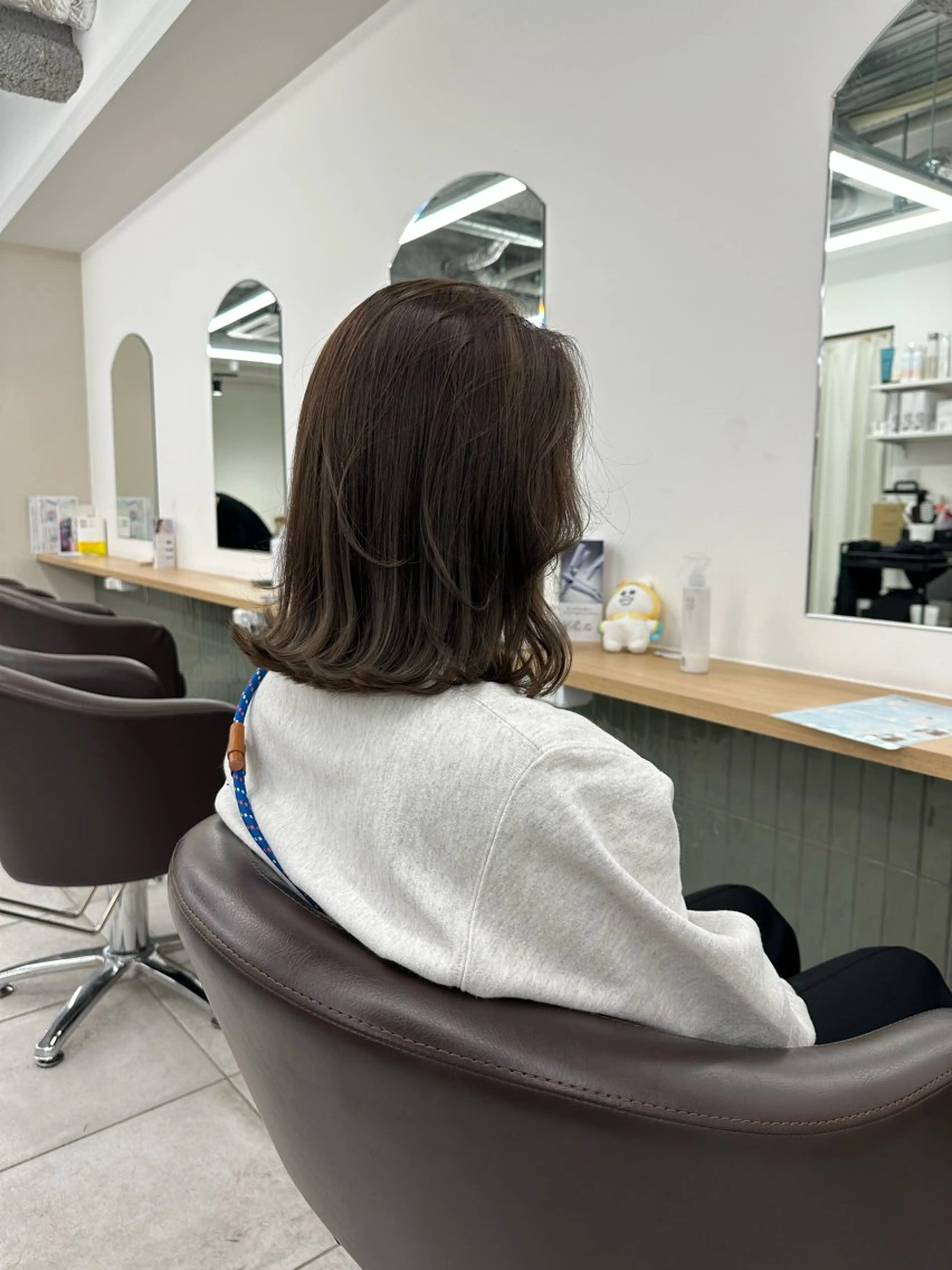 ミディアム カラー キッズ オトナヘア🌸 harukaのヘアスタイル