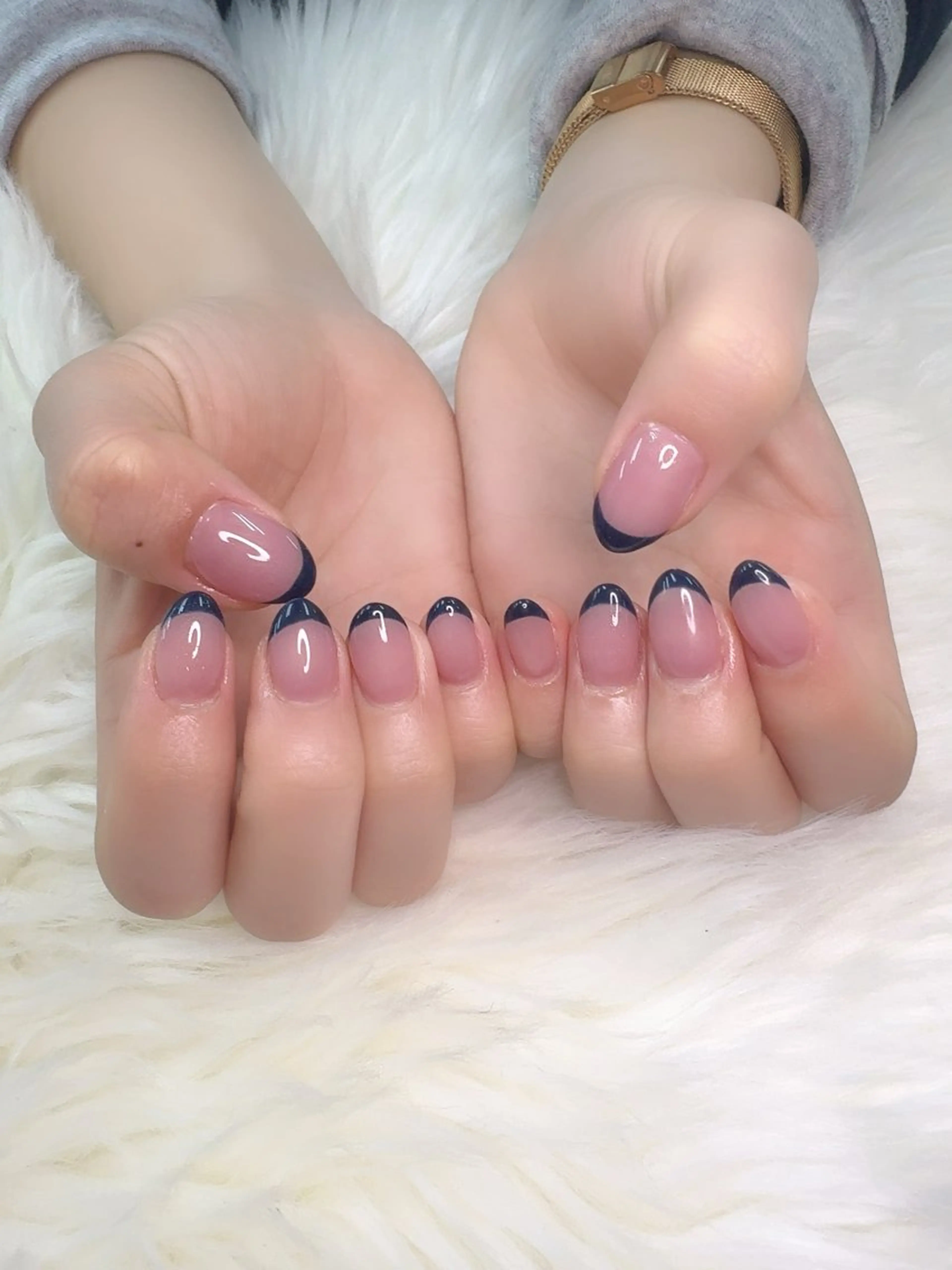 ネイル フレンチネイル 韓国ネイル マグネットネイル ニュアンスネイル オフィスネイル フットネイル Mlan Nailのネイルデザイン