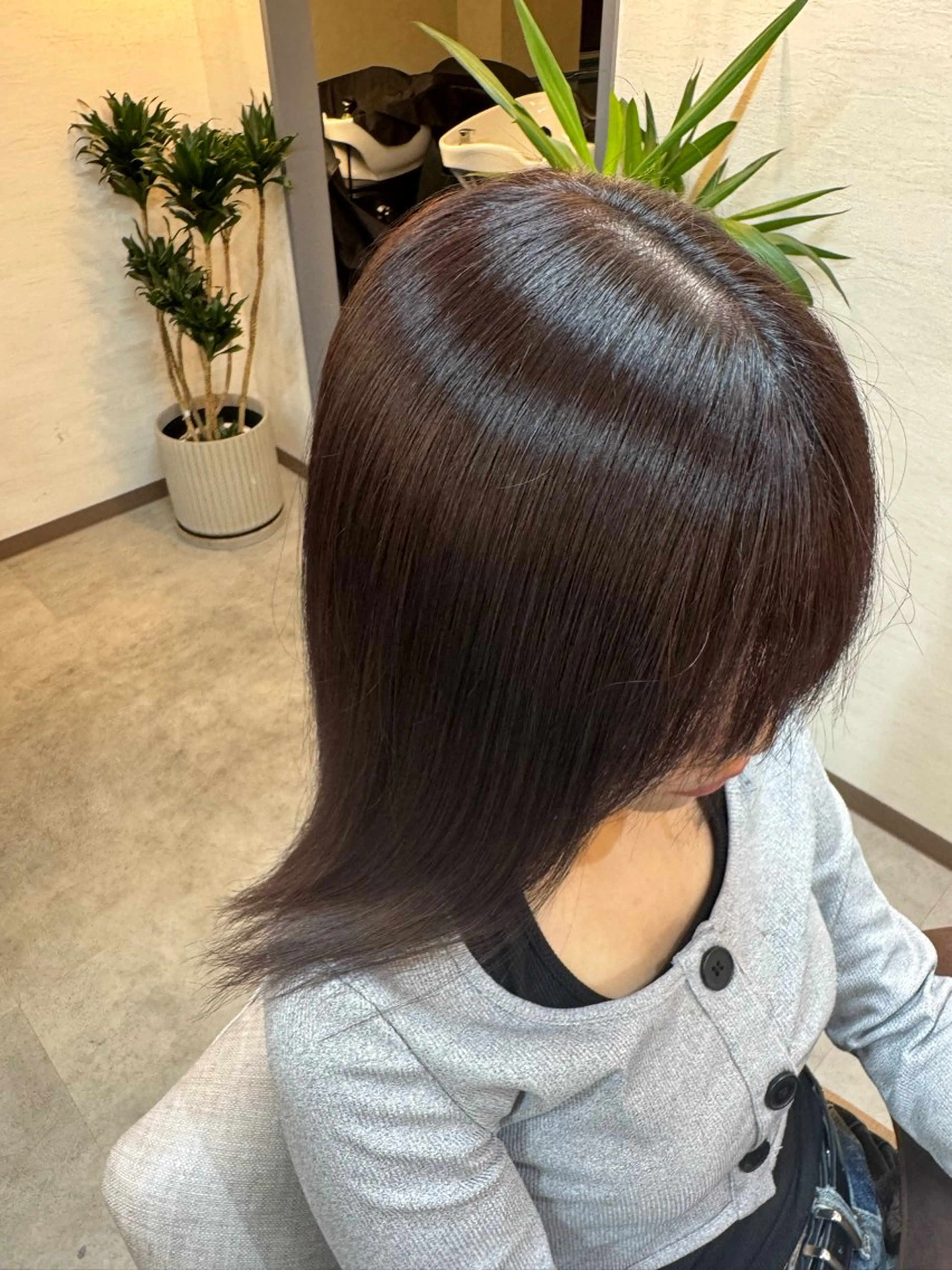 カラー ヘアカラー 三瓶 龍皇のヘアスタイル