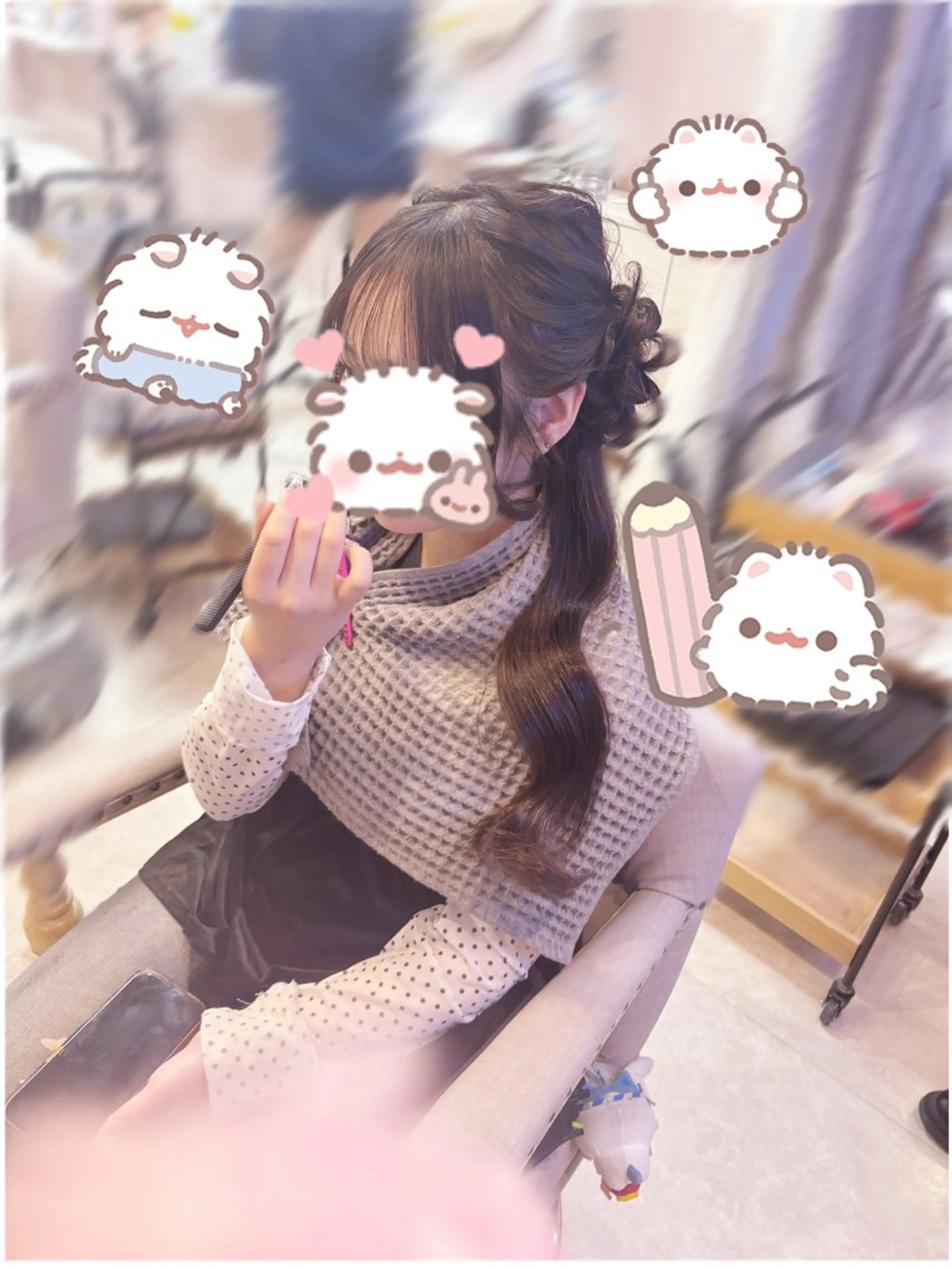 くるみちゃんヘア🧸🎀の写真