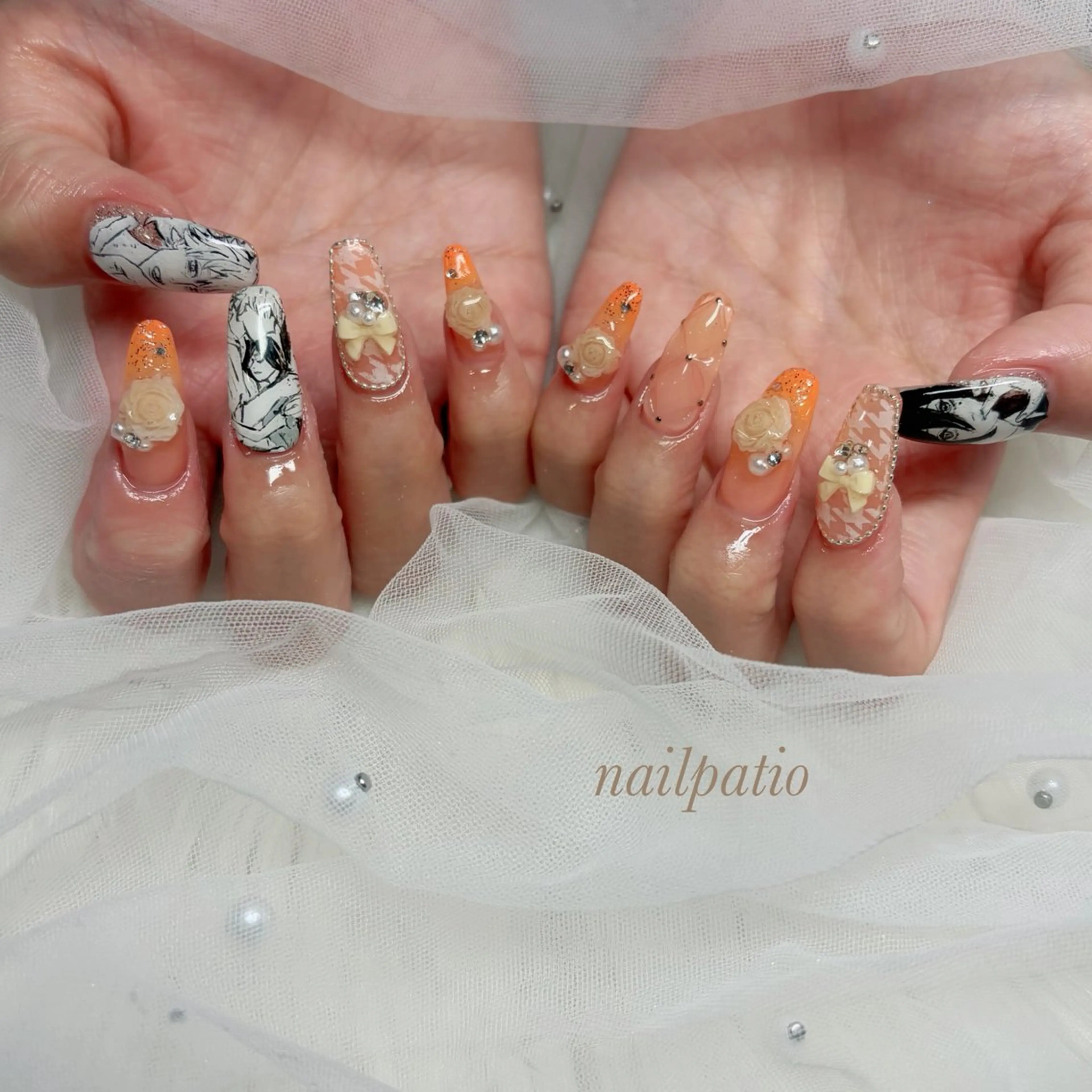 ネイル ハンドネイル nailpatio 新越谷sayakaのネイルデザイン