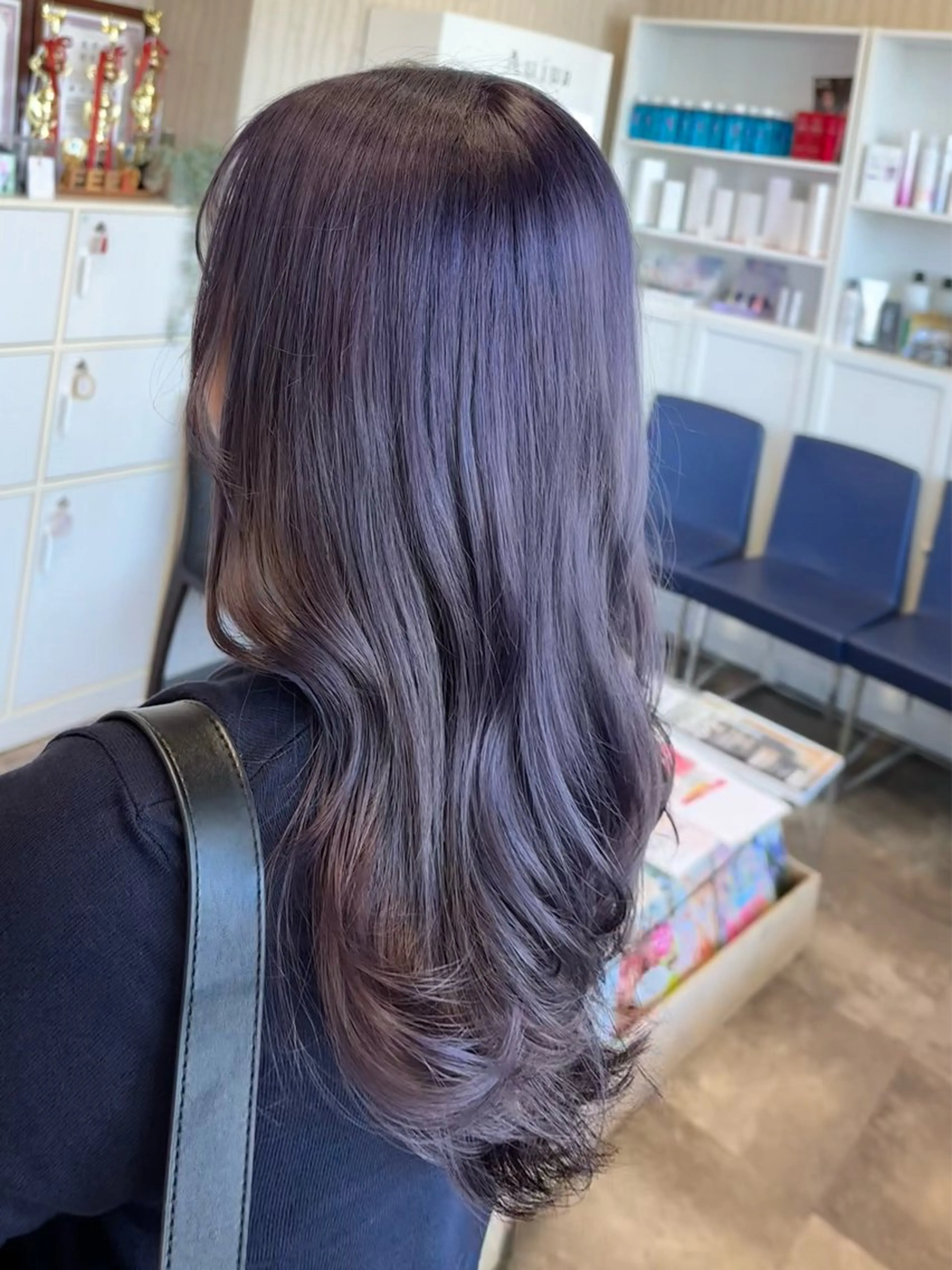 ロング カット ヘアカラー トリートメント 田中 沙也香のヘアスタイル