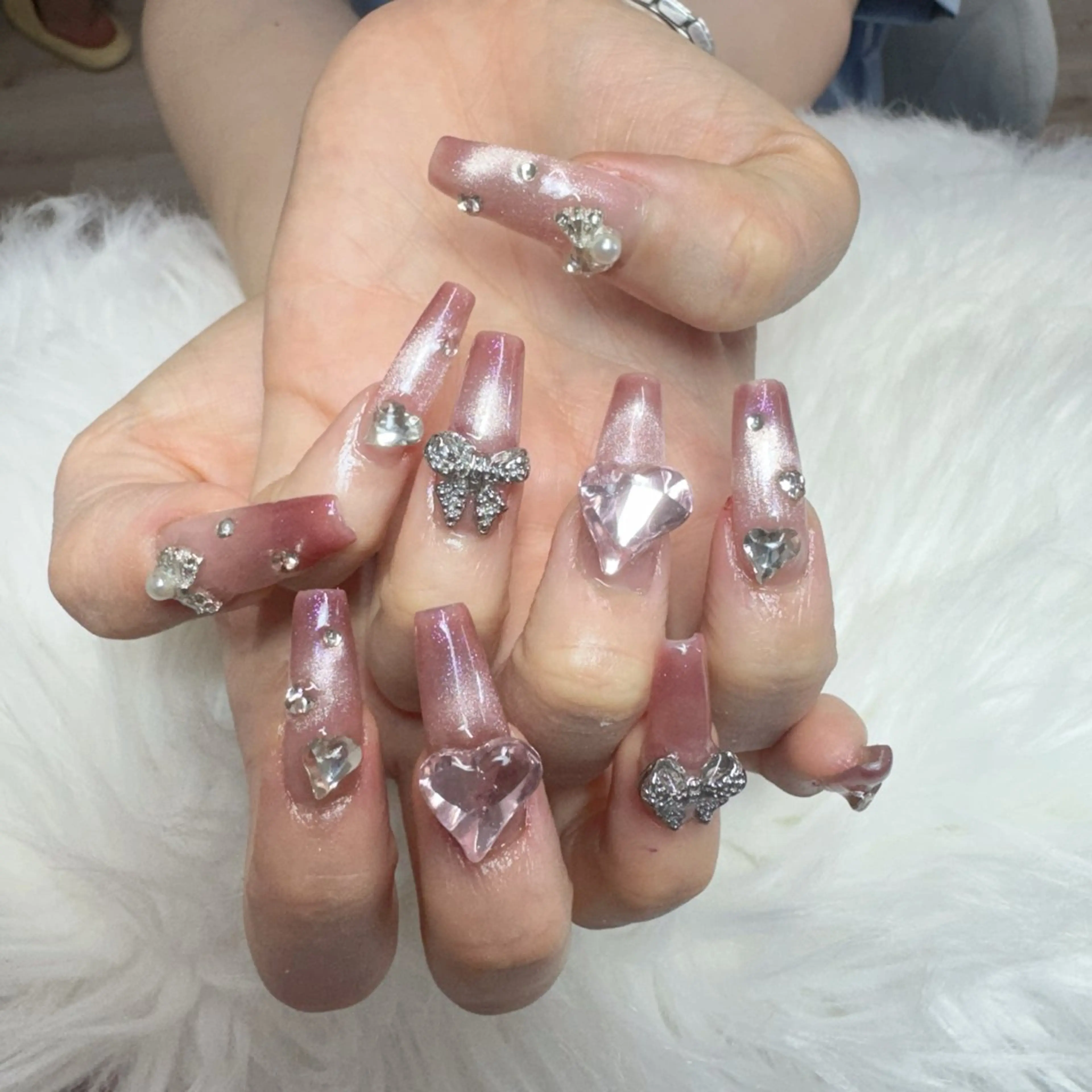 ネイル ハンドネイル 🎀 Lemode ワンホンネイル🎀のネイルデザイン