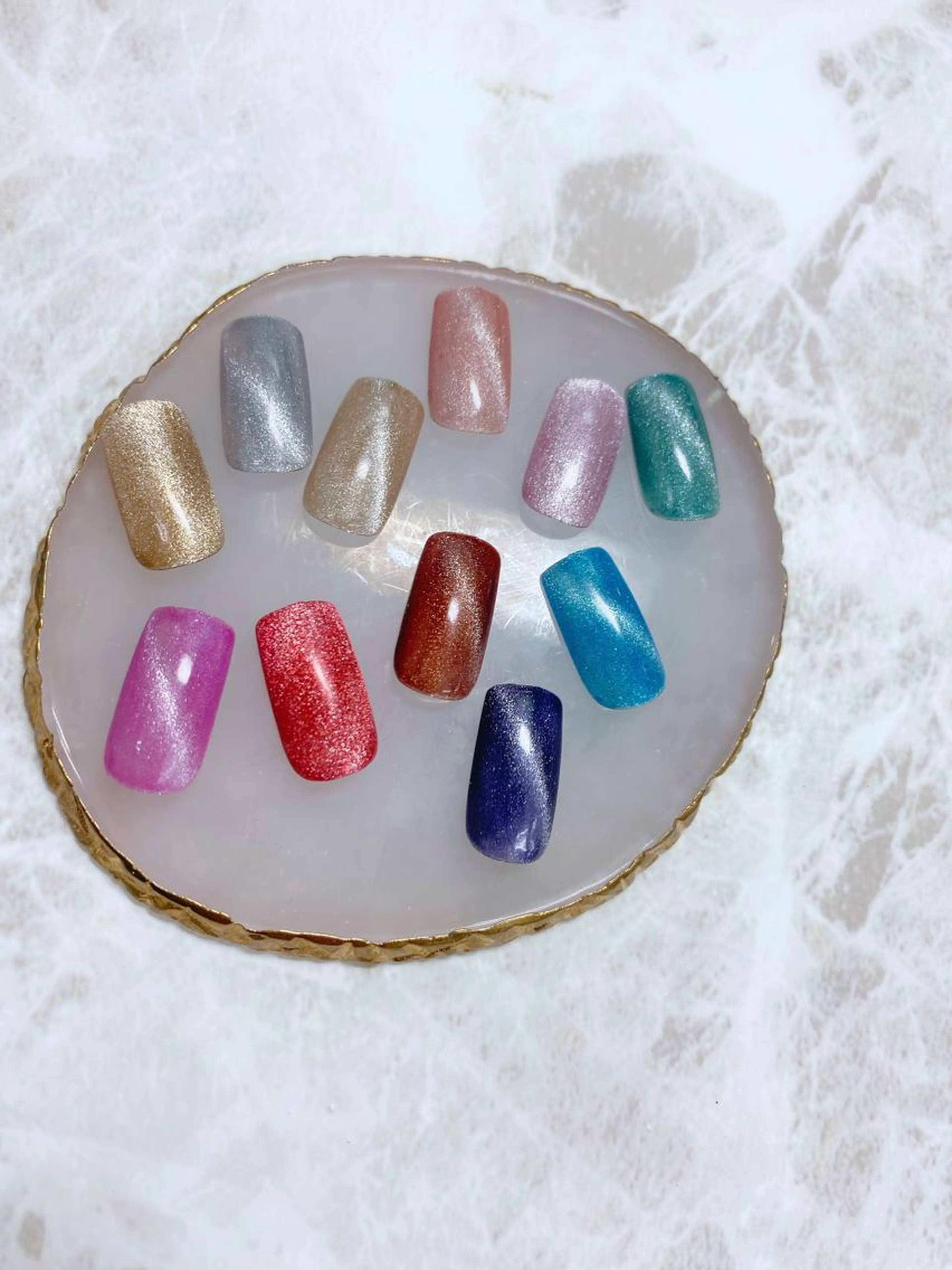 💅🏻マグネットワンカラー🧲ソフトジェルオフ、ケア込み⚠️リピーター様オフ代1000円となります。の写真