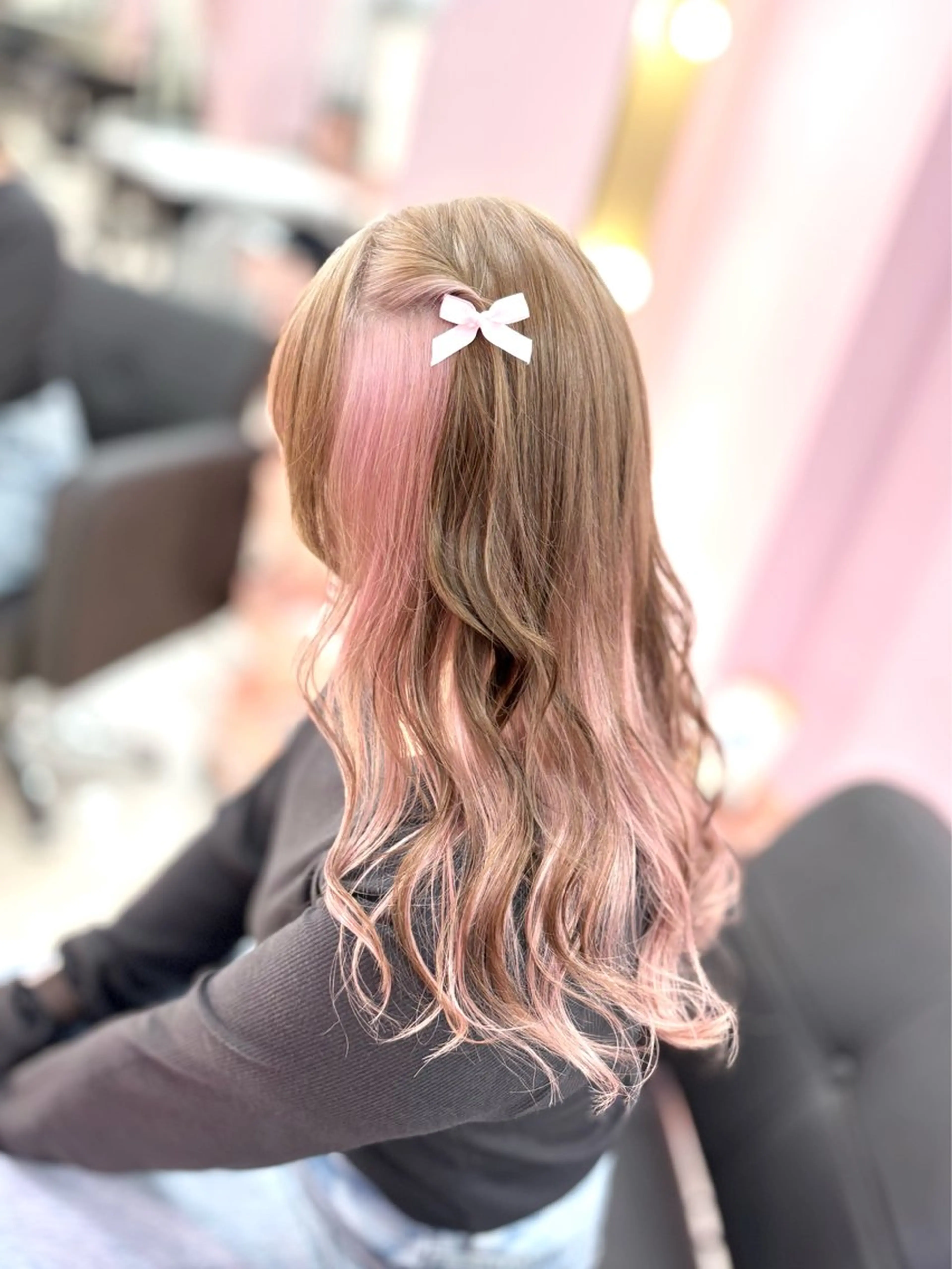 ロング カラー ヘアカラー トリートメント 甘ふわgirly🎀 ハイトーン🤍Ramのヘアスタイル