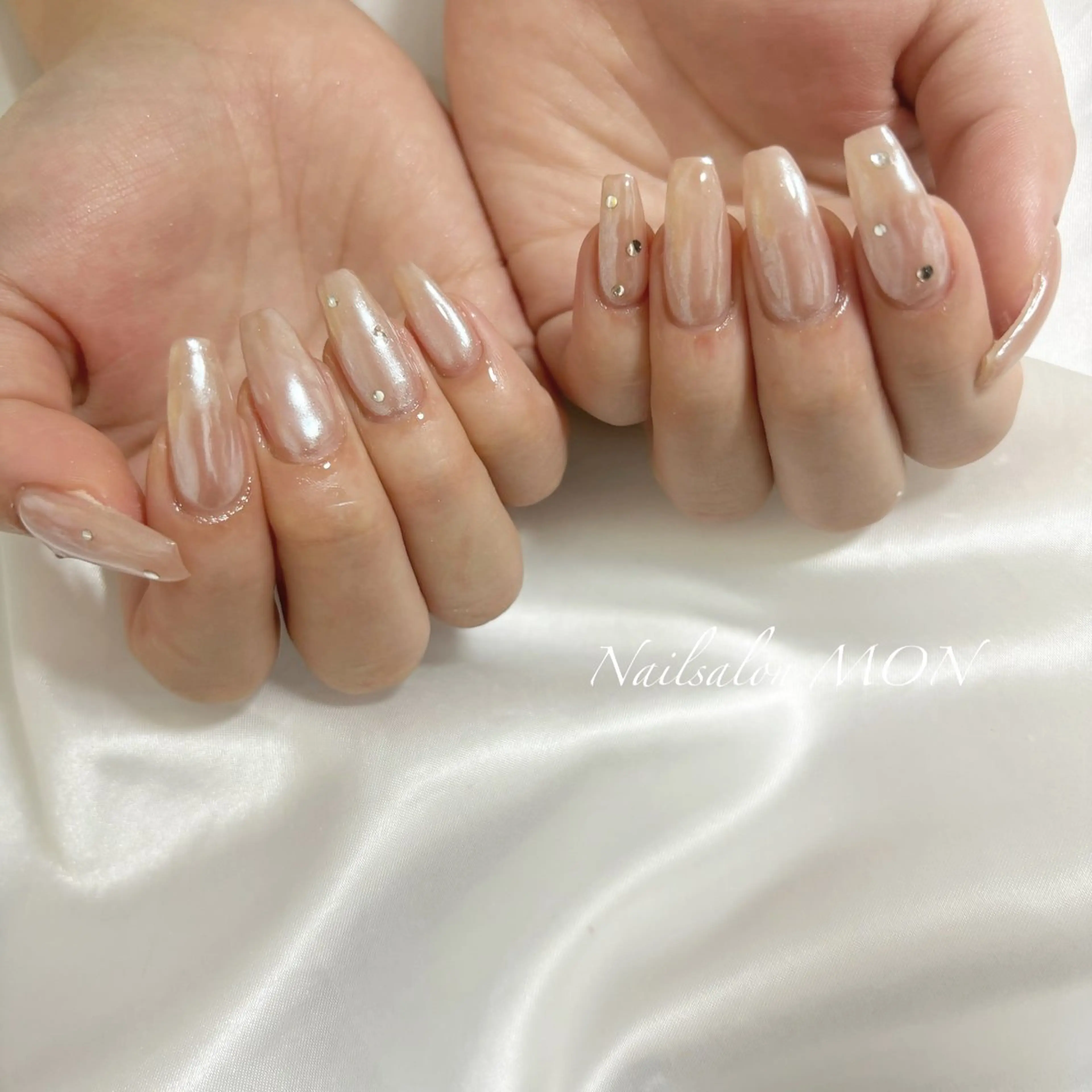 ミラーネイル (オフ込)‪‪❤︎‬の写真