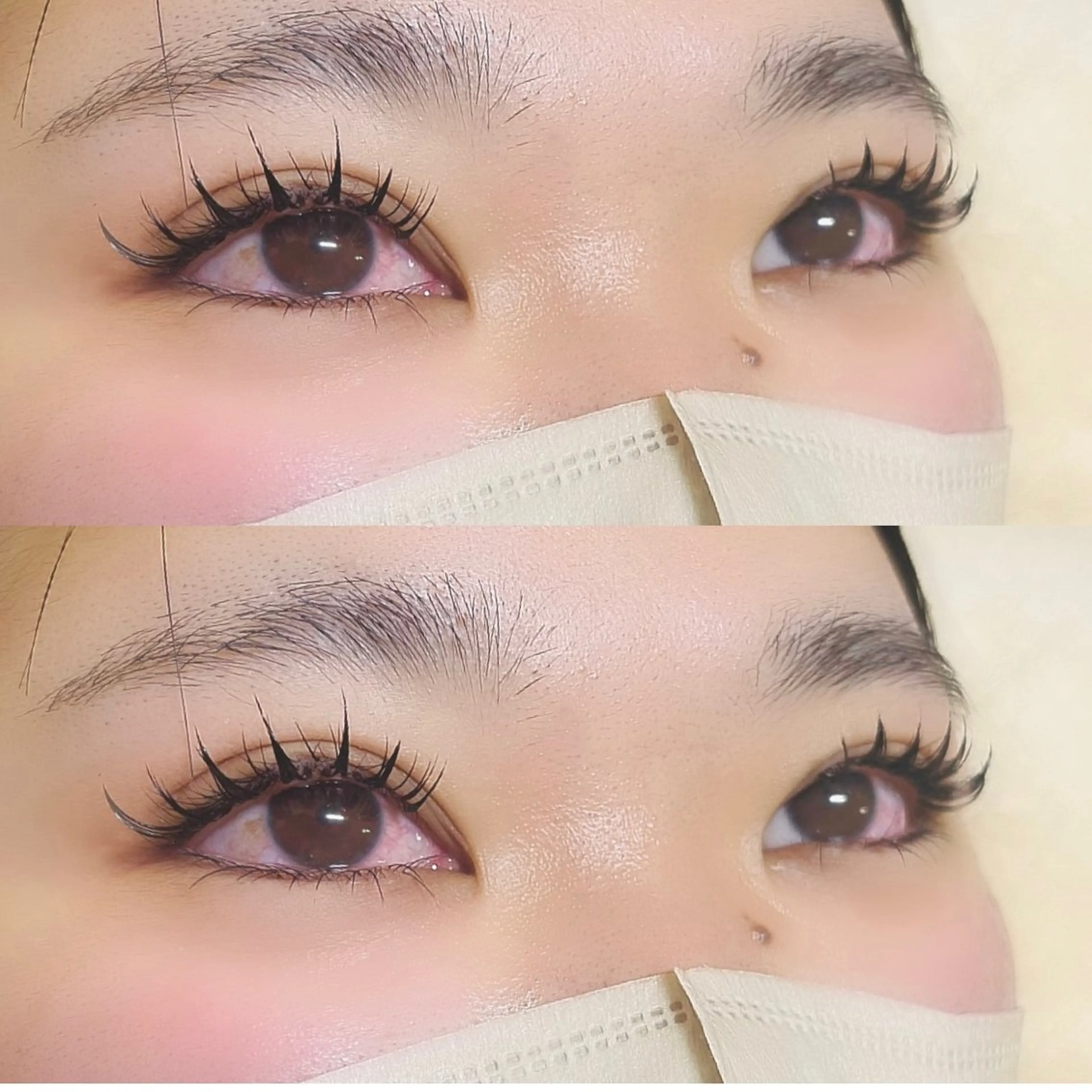 マツエク・マツパ 付け放題 バインドロック フラットラッシュ パリジェンヌラッシュリフト まつげパーマ マツエク オーロラ所属・AURORA RINAのマツエク・マツパデザイン