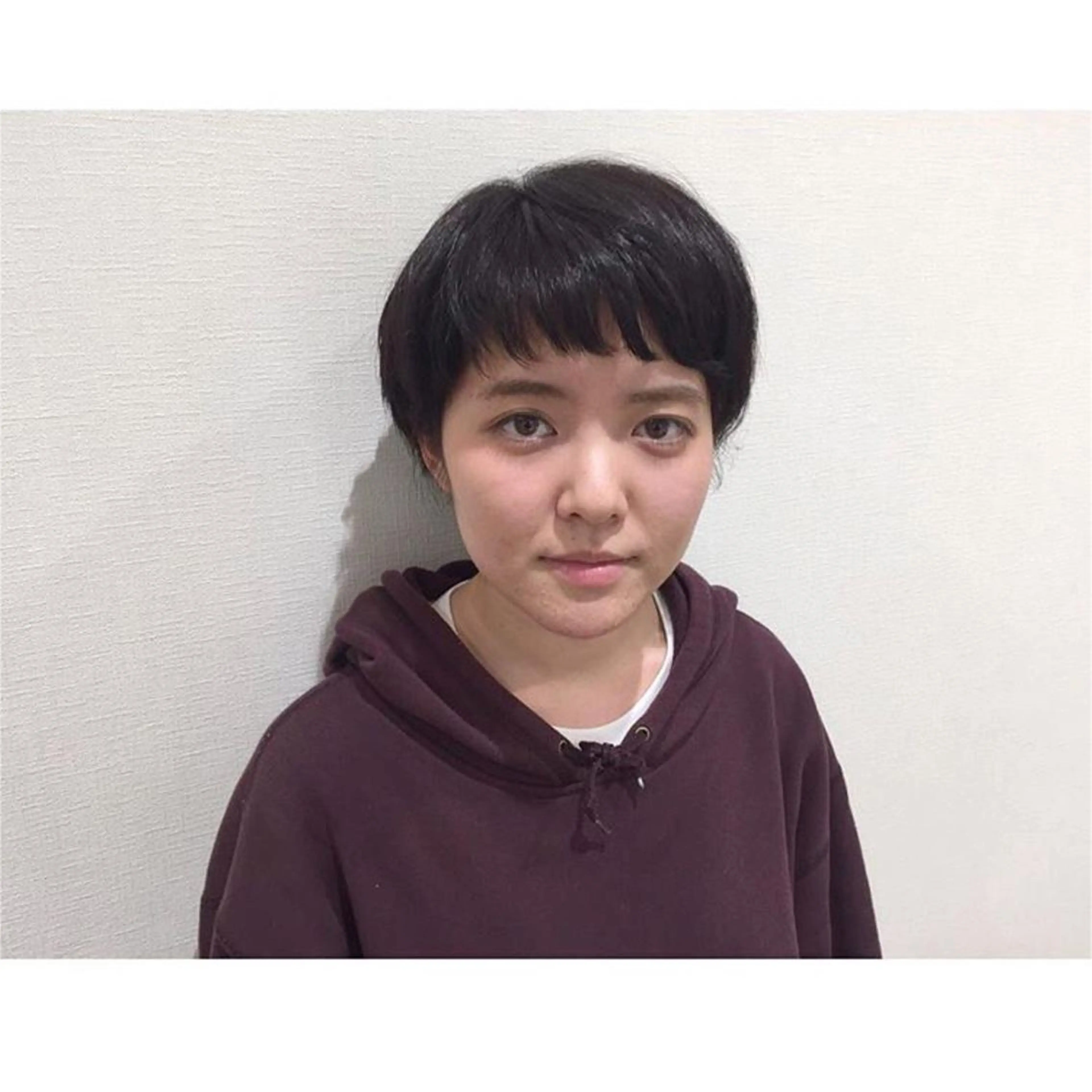 ショート ショートヘア カット 高木 麻知子のヘアスタイル