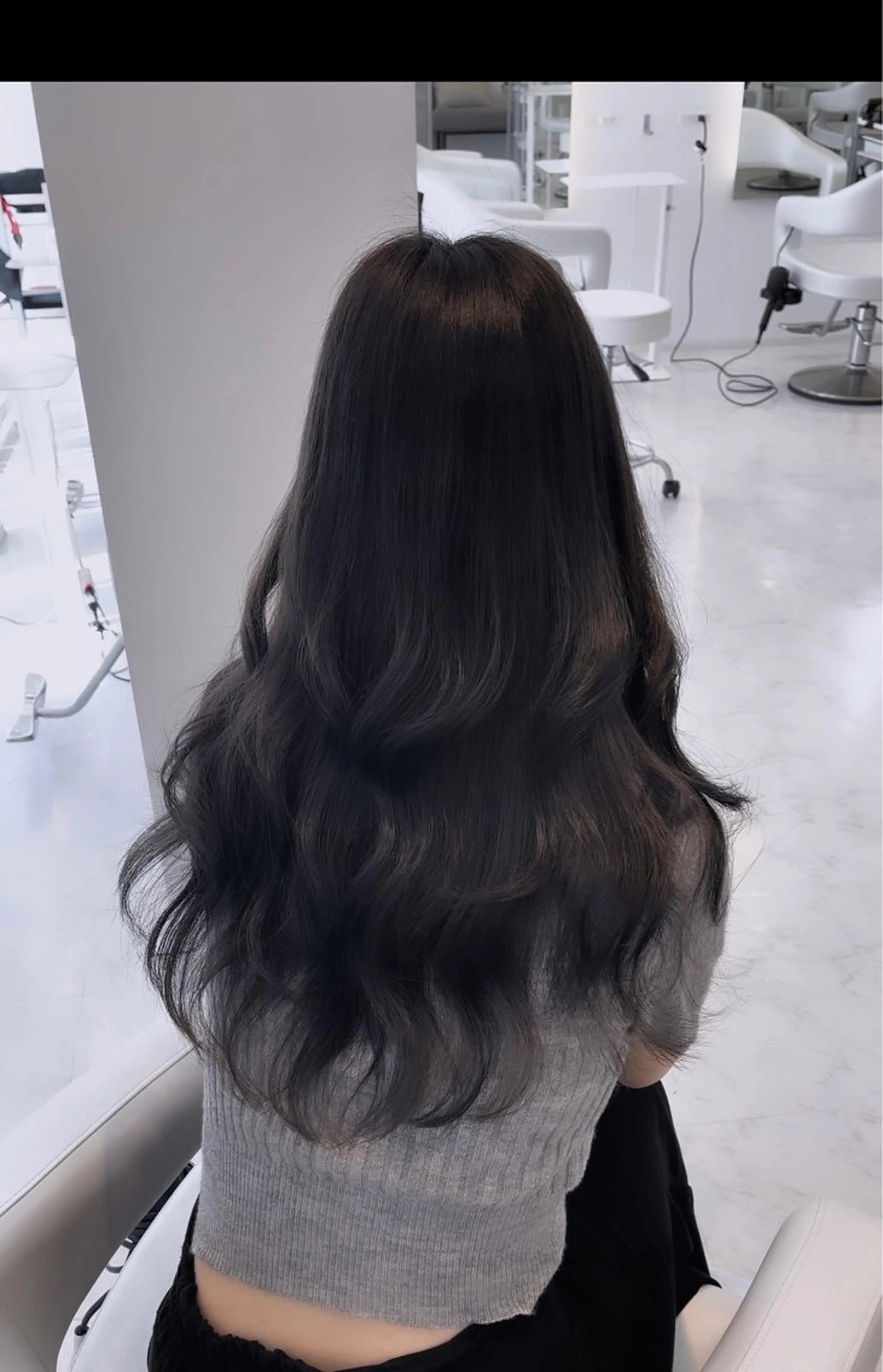 ロング カラー 石川 裕将のヘアスタイル