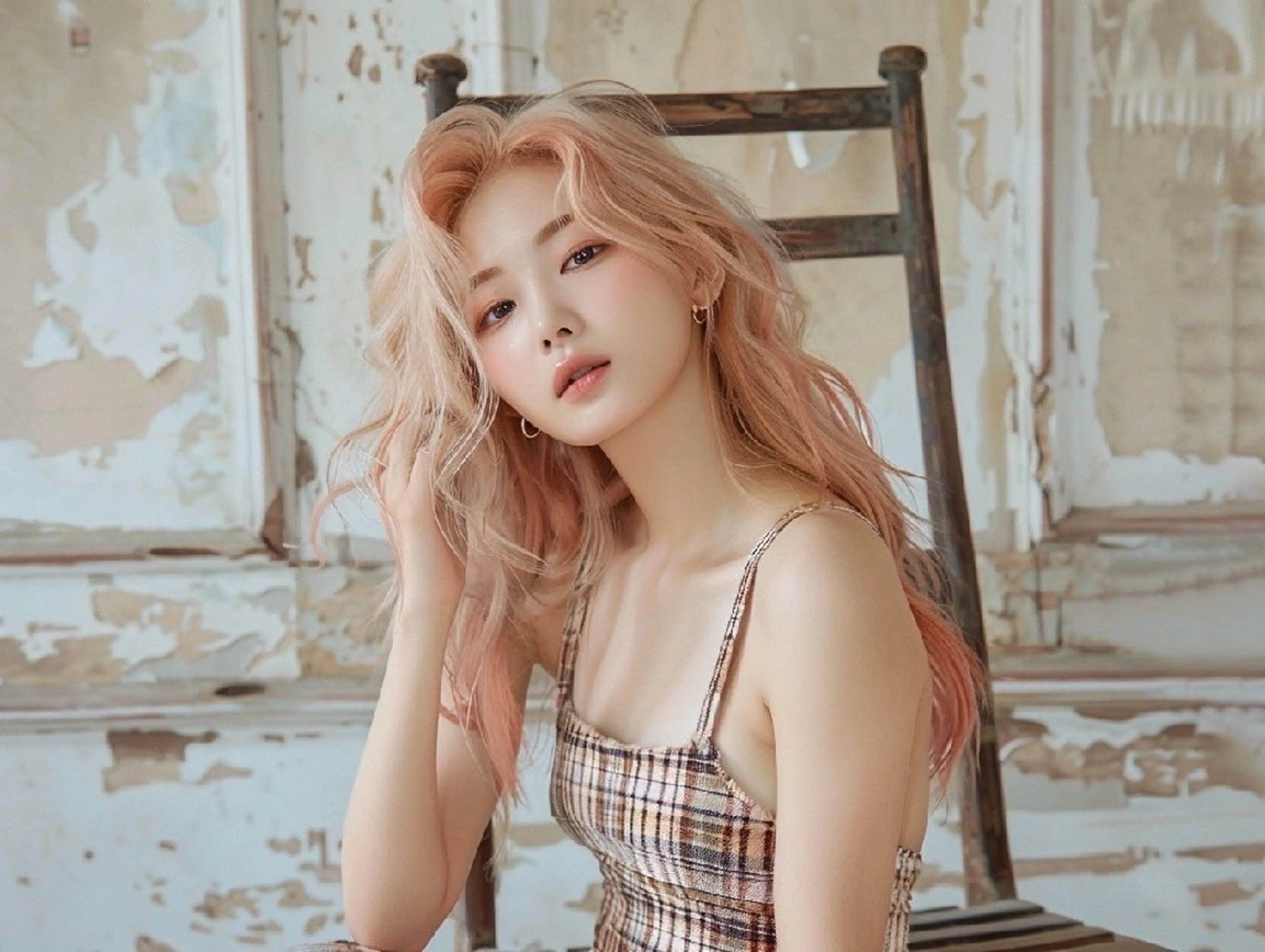 カラー 束感まつぱ🥑🤍 NATUKI🤍のマツエク・マツパデザイン