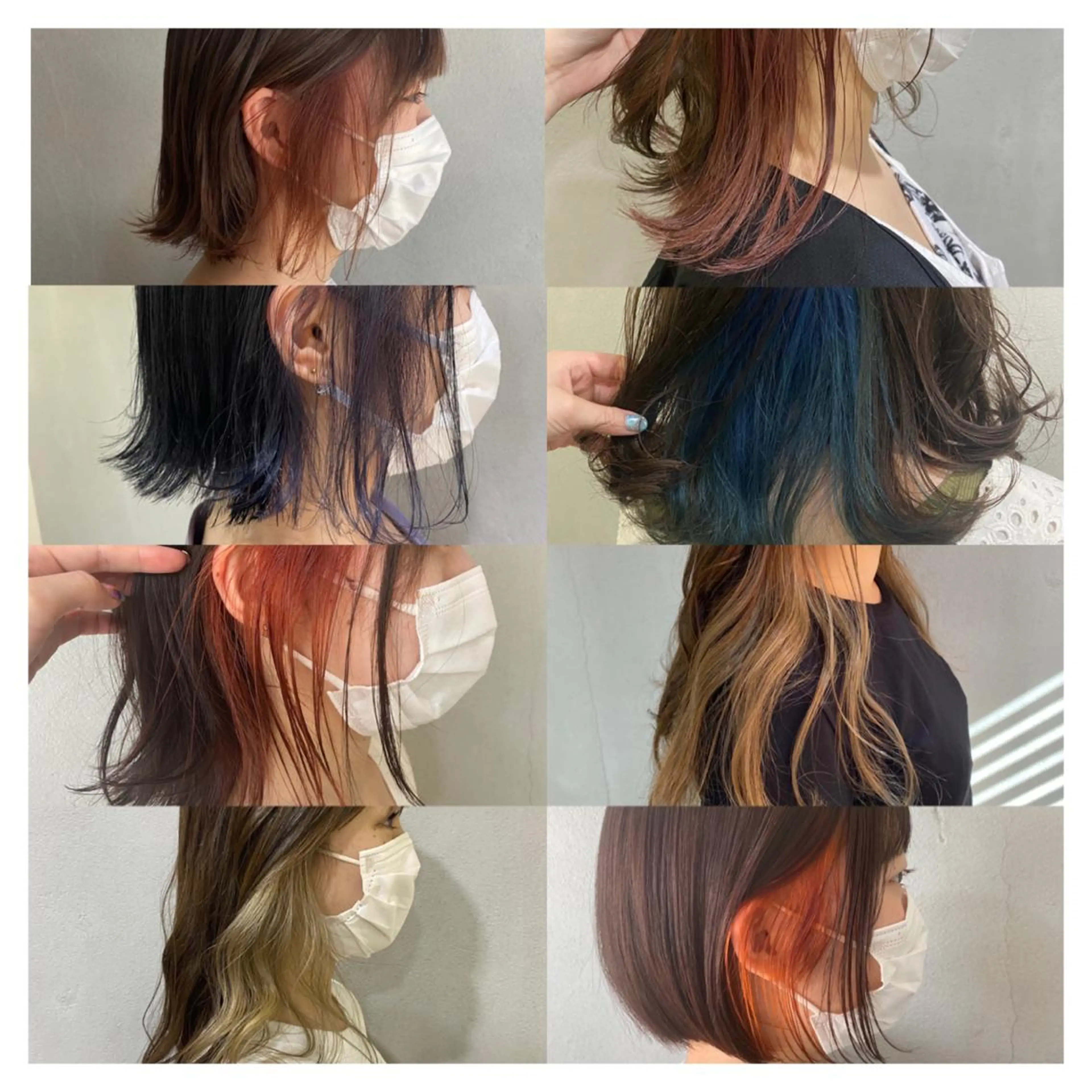 ショート カラー 舟橋 りんかのヘアスタイル