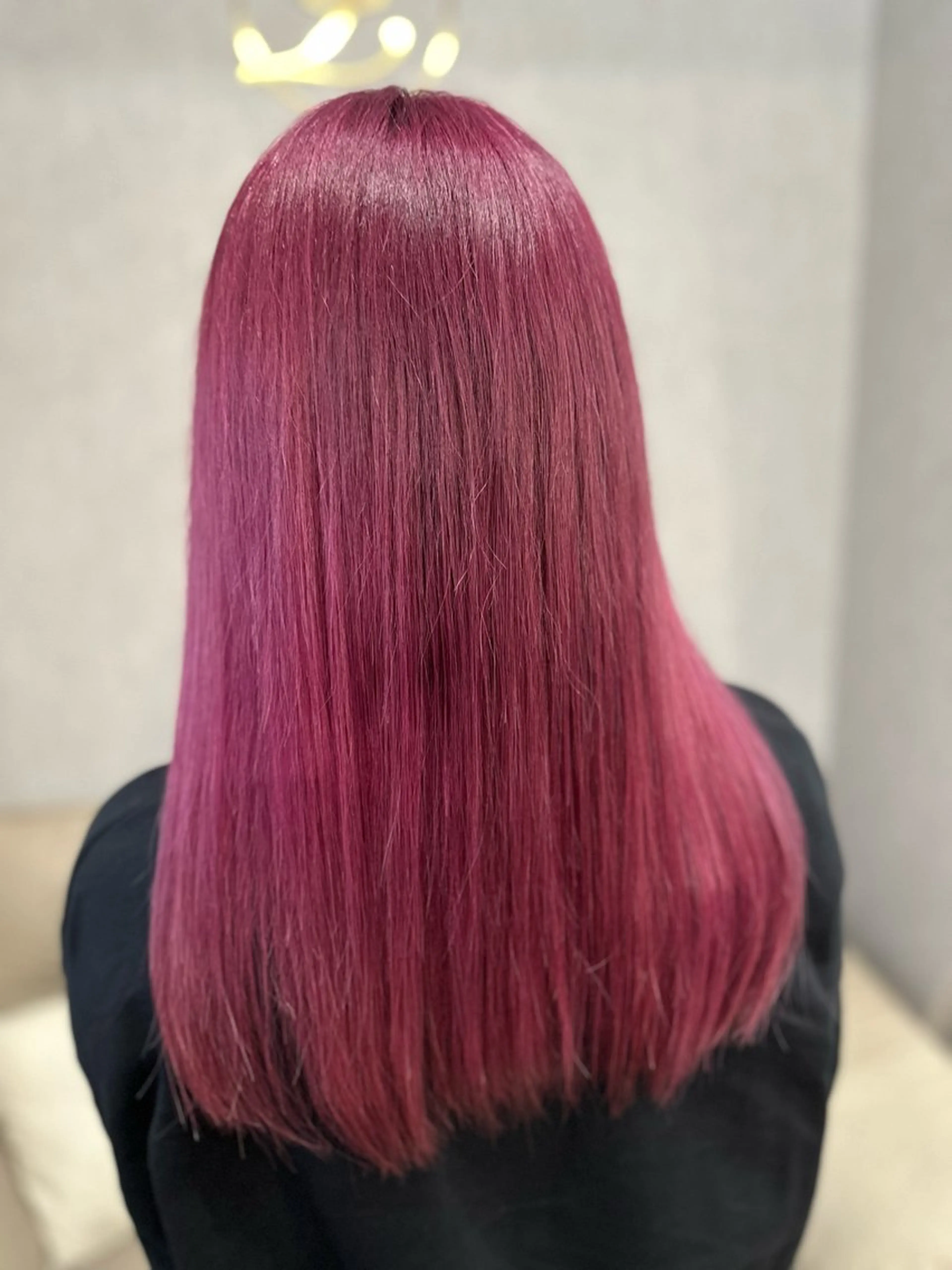 セミロング カラー ヘアカラー 本間 龍翔のヘアスタイル