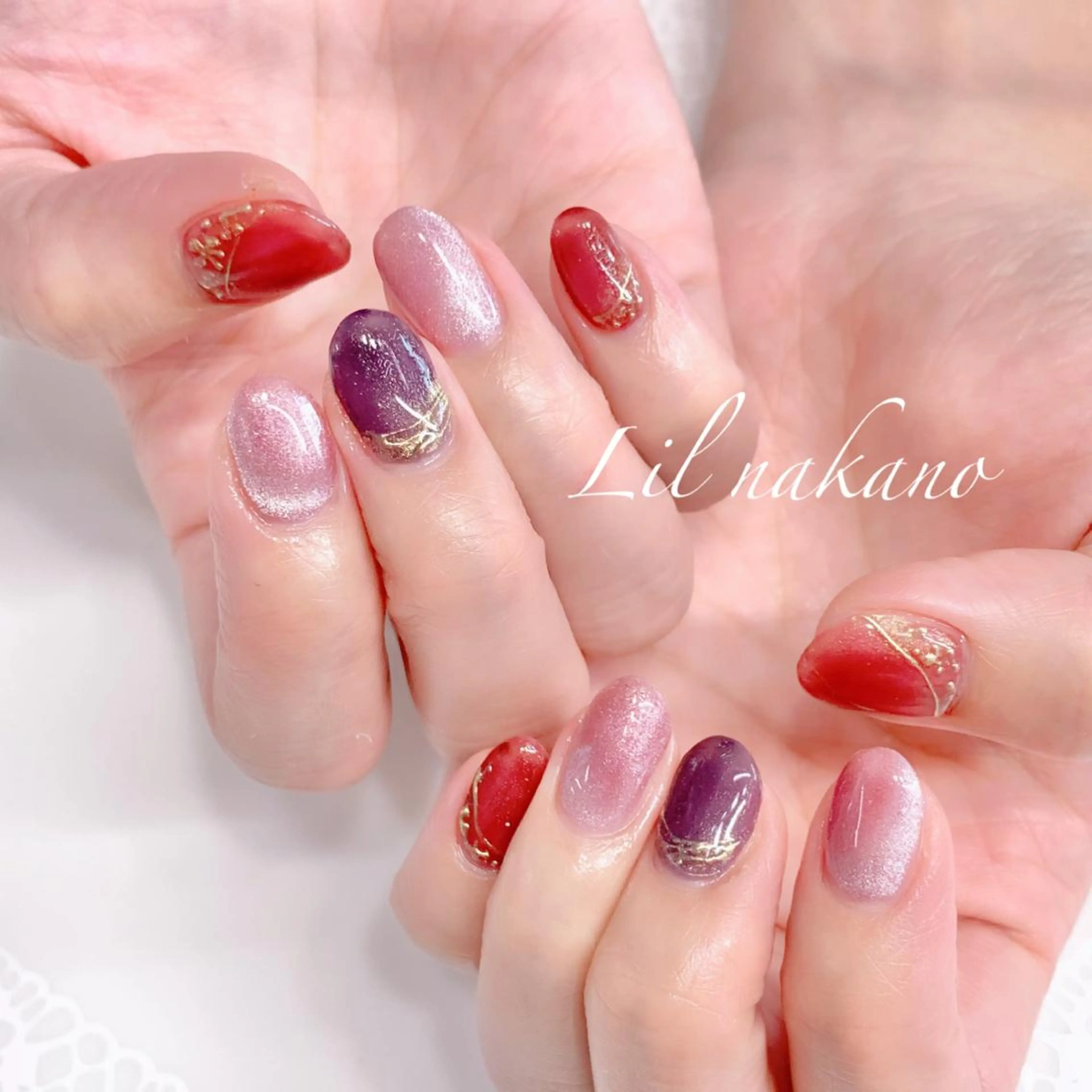 ネイル ハンドネイル Lil nakano ネイルサロンのネイルデザイン
