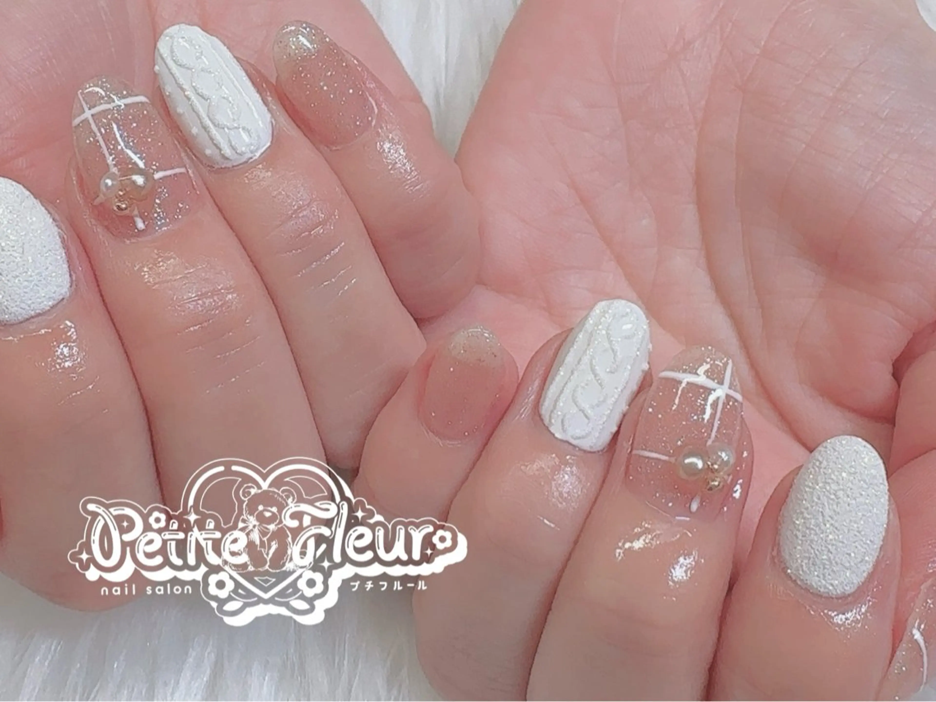 ネイル ハンドネイル ❁⃘*。Petite fleur❁⃘*りさのネイルデザイン