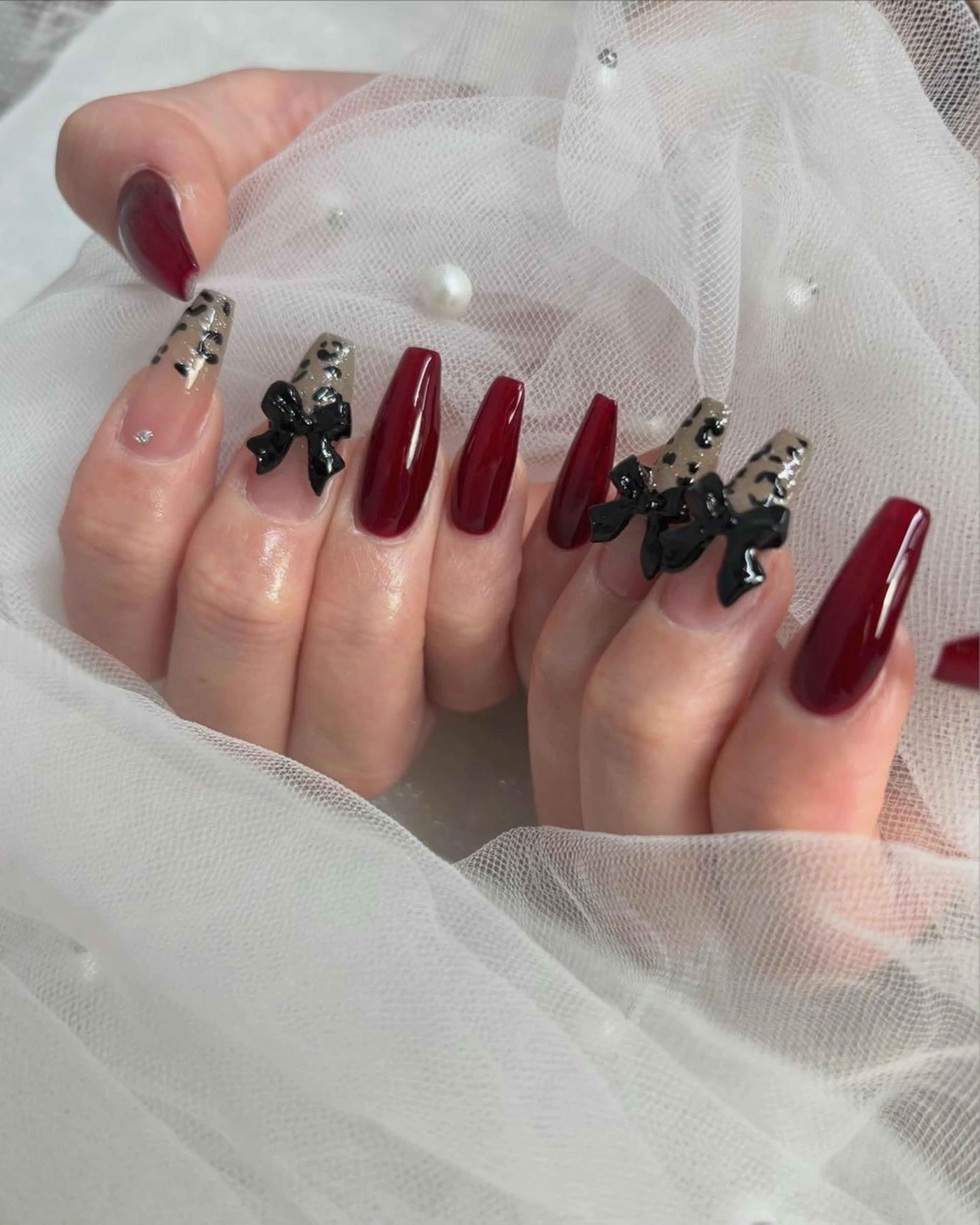 【個性派🎨】チップ10本長さだし　🫧持ち込み4本　¥16,400→¥14,400の写真