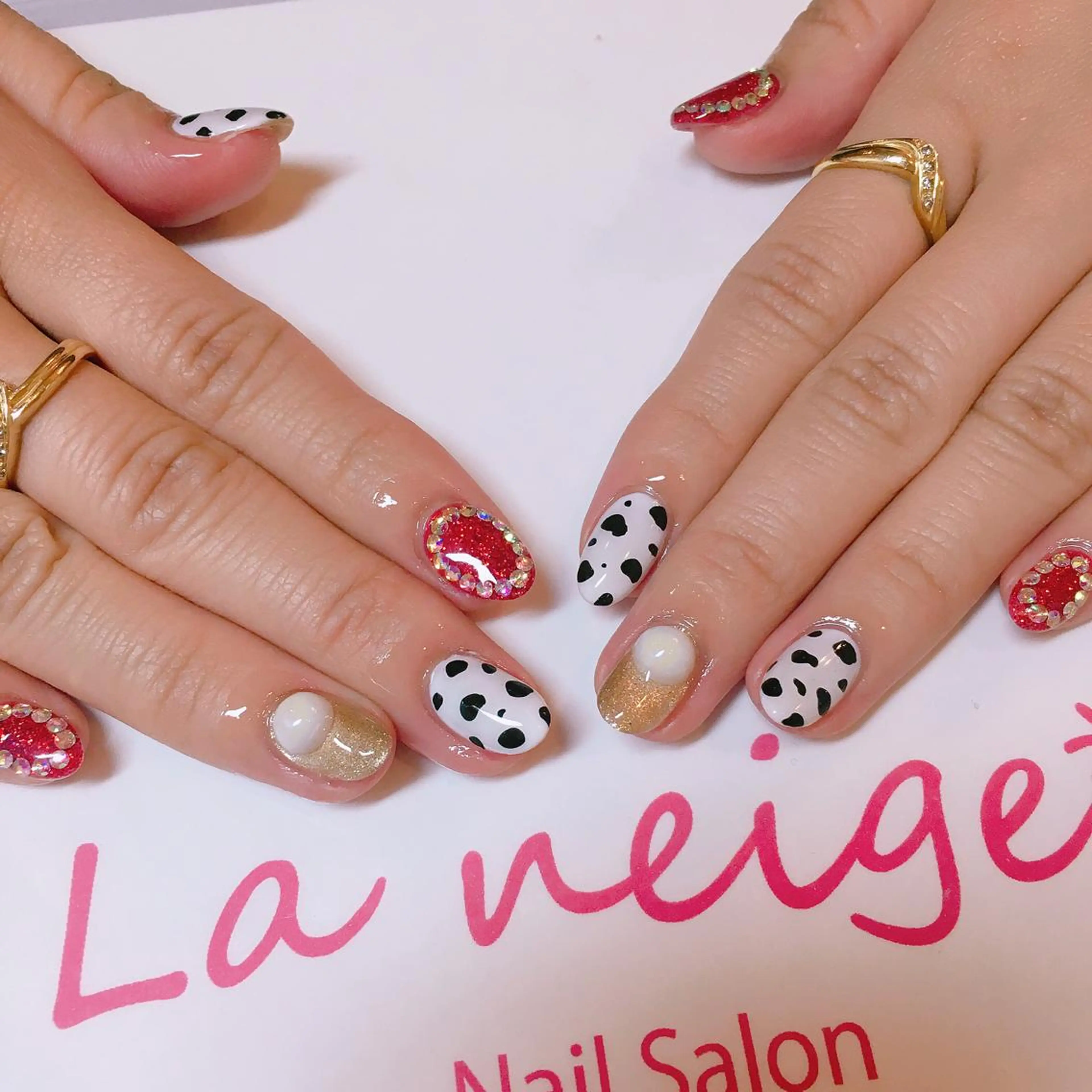 ネイル La neige* yuki 🥯🍑のネイルデザイン