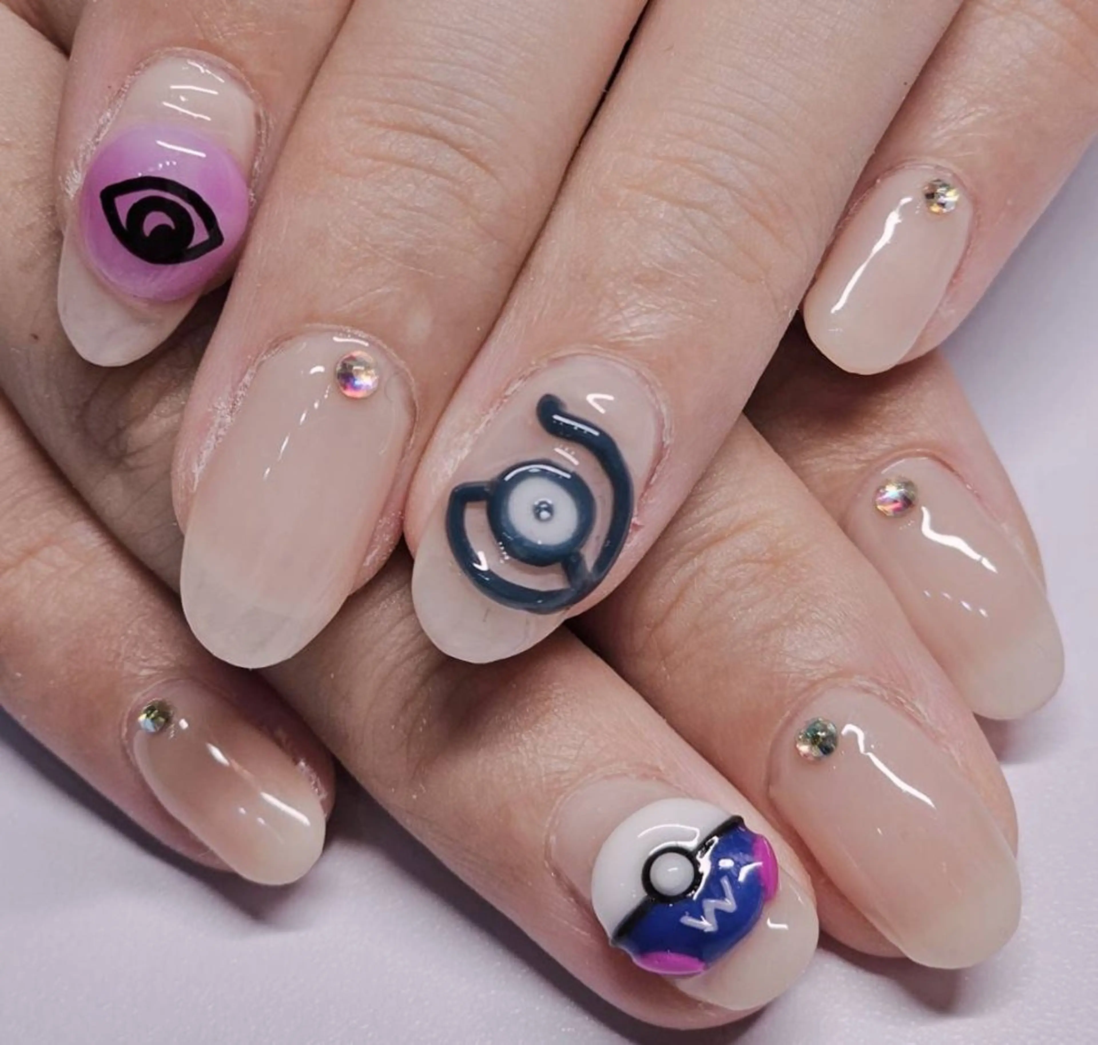 ネイル アートネイル ワンカラーネイル ハンドネイル よしだ ひろきのネイルデザイン