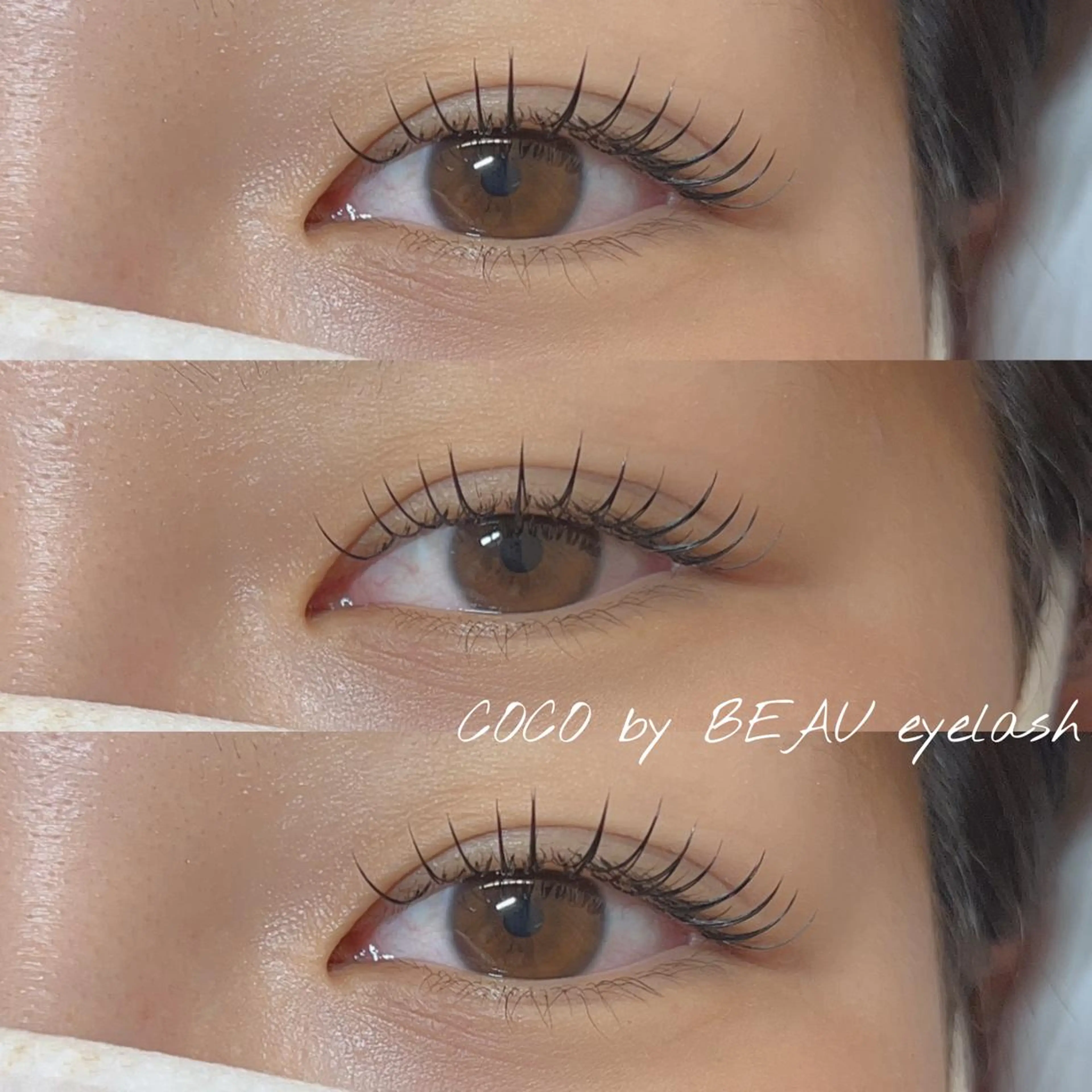 上まつ毛80本＋美眉アイブロウ(wax脱毛込み)💗の写真