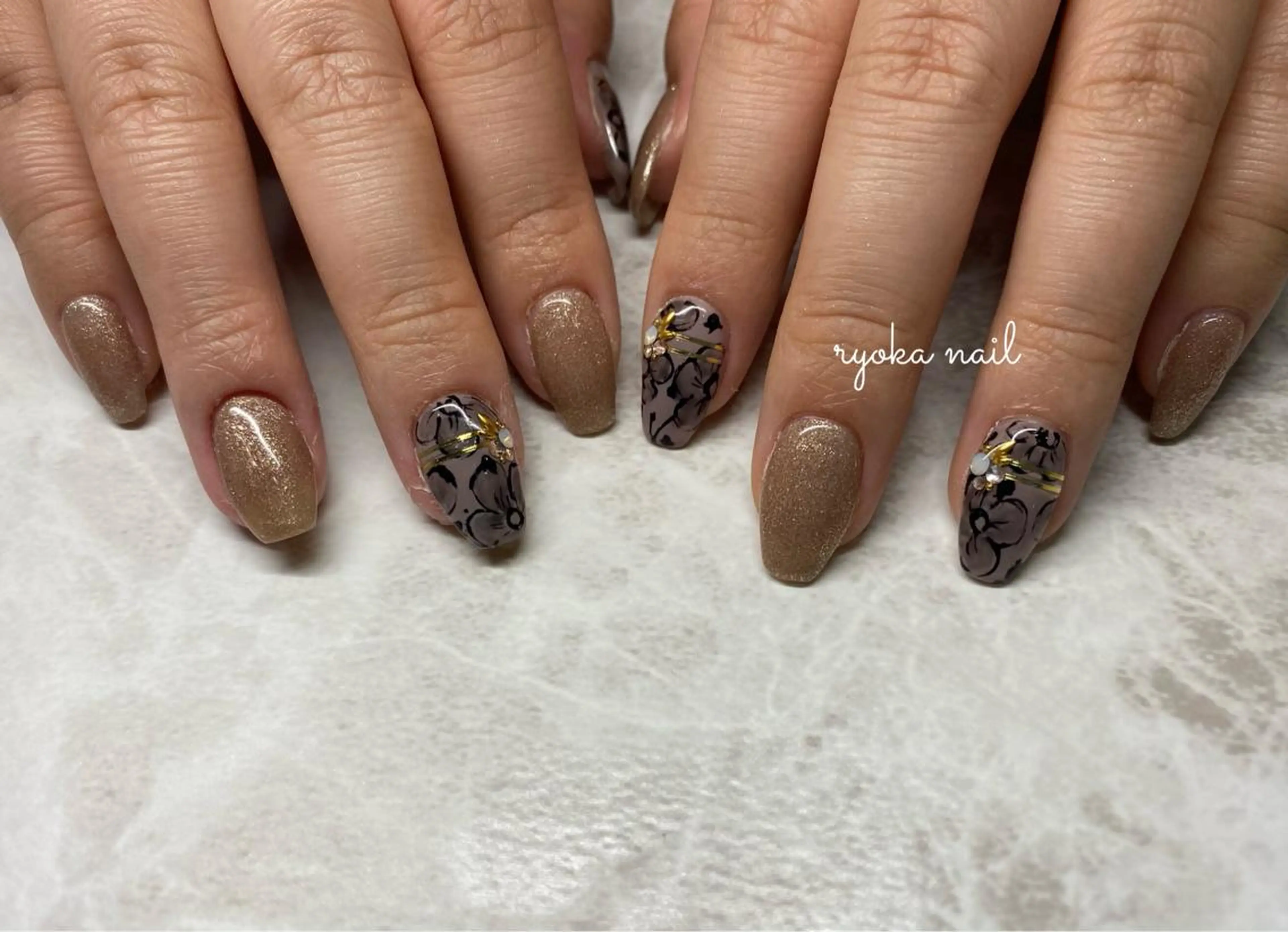 ネイル Twinklenail所属・ryoka nailのネイルデザイン