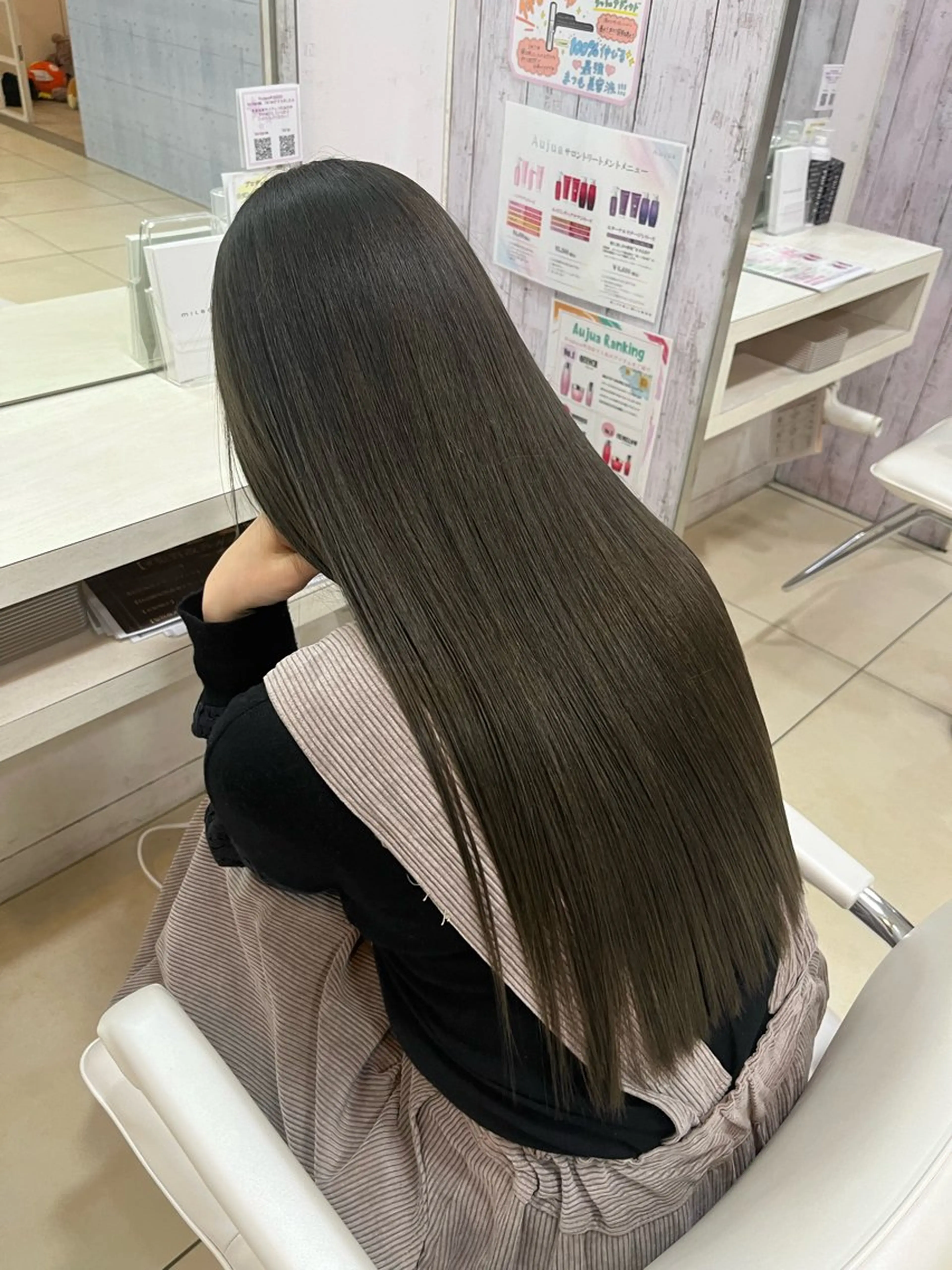 ロング カラー 髪質改善 カット ヘアカラー 🤎ベージュカラー/ 髪質改善/山岸🤎のヘアスタイル