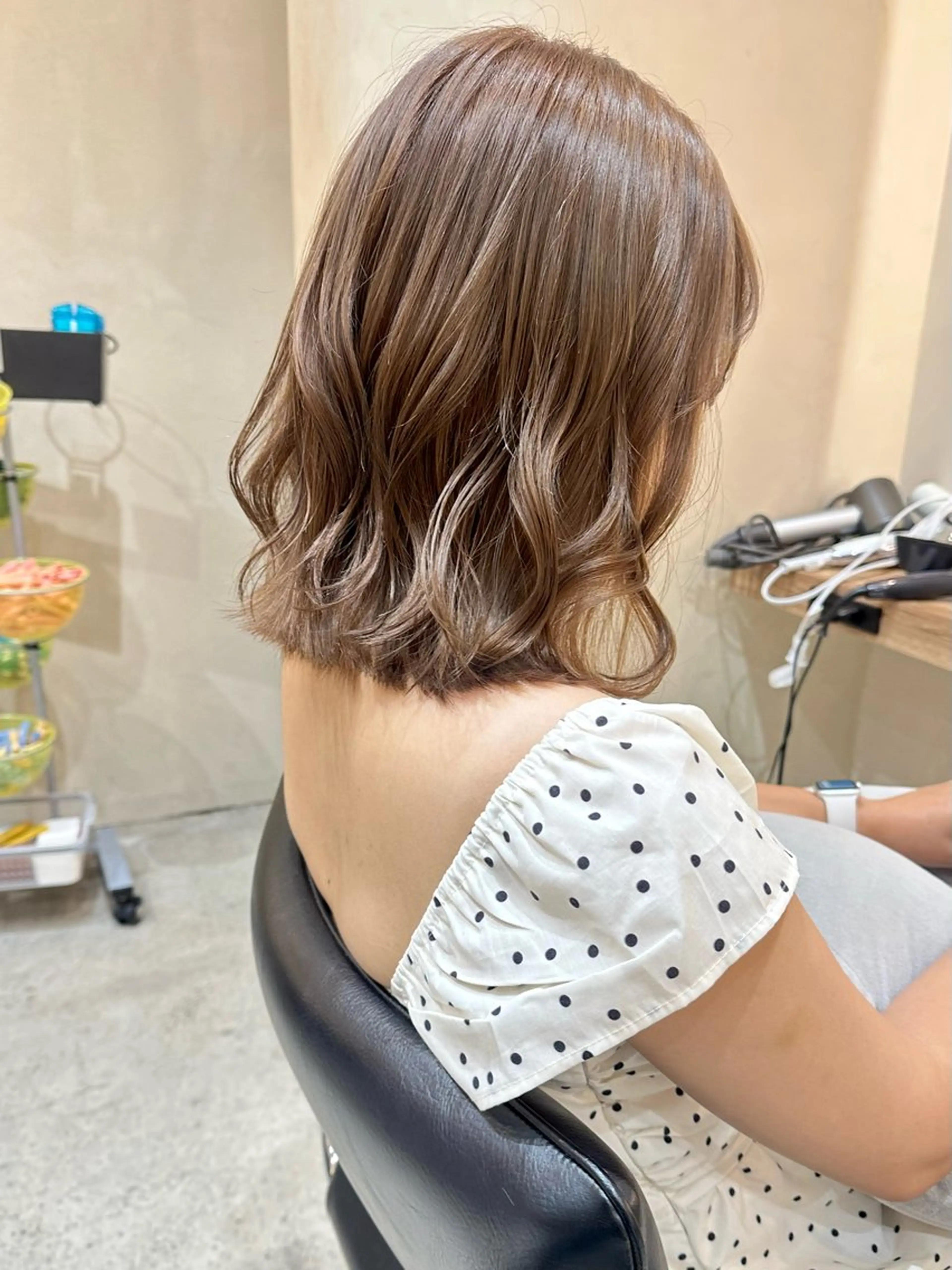パーマ ショートボブ募集 ハグのヘアスタイル