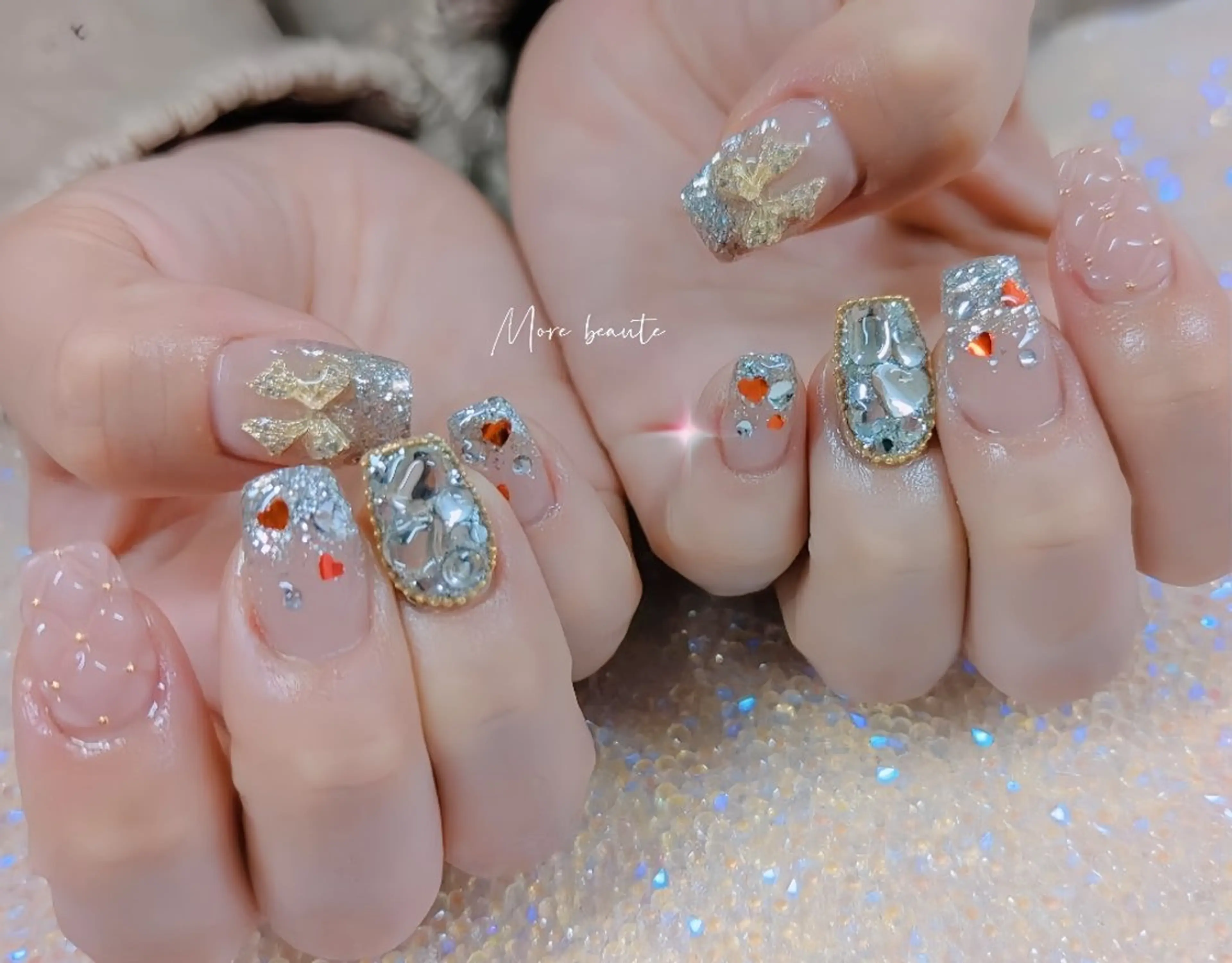 ネイル ハンドネイル I LOVE ME  NAIL.｡.:*♡のネイルデザイン