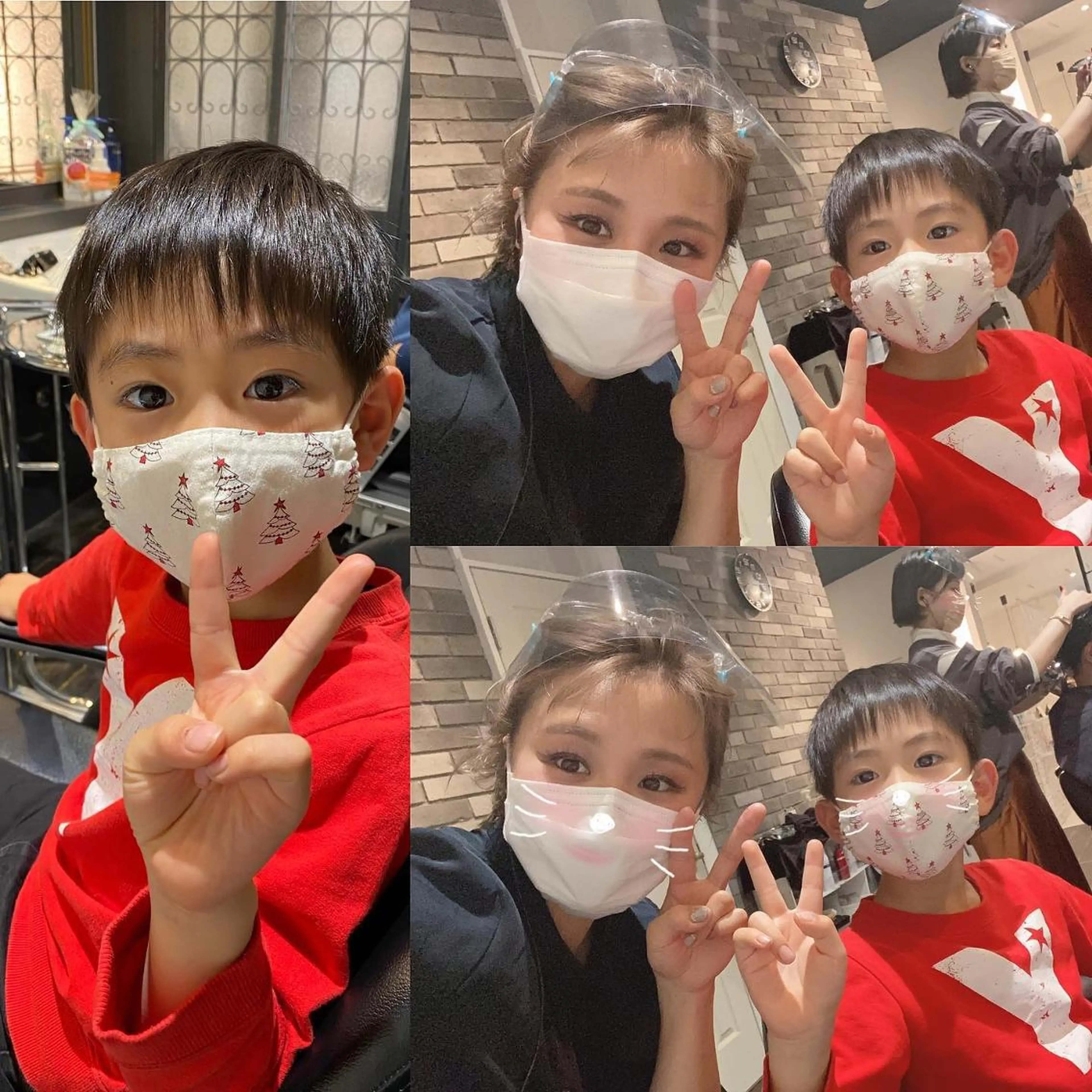 ショート カラー メンズ キッズ ショートボブ 子どものヘアアレンジ メンズショート ボブ ショートヘア ✂︎ショート、ボブ、 レイヤー🩵YUMIのヘアスタイル