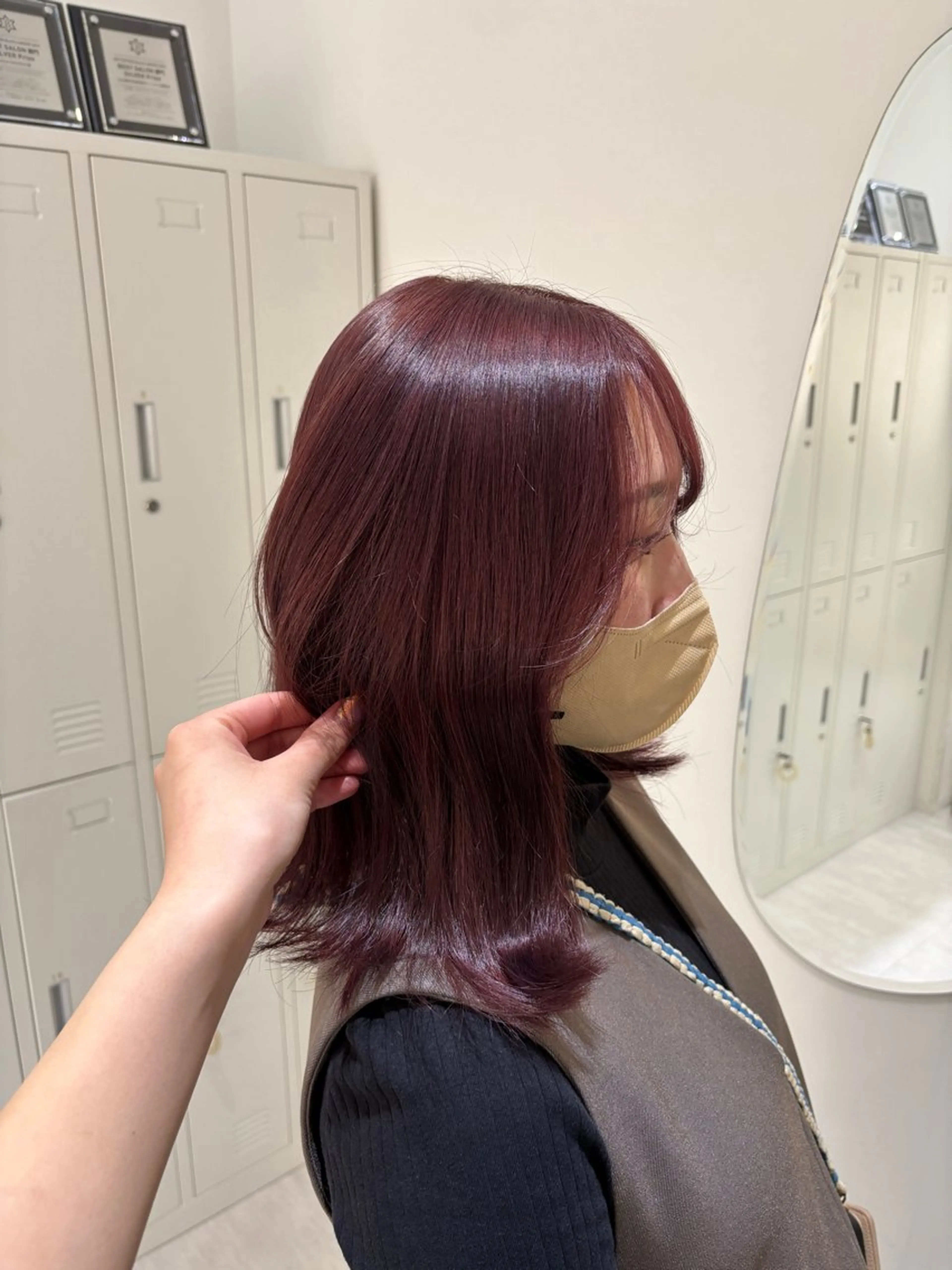 ミディアム ヘアカラー トリートメント Zina天神/ nozomiのヘアスタイル