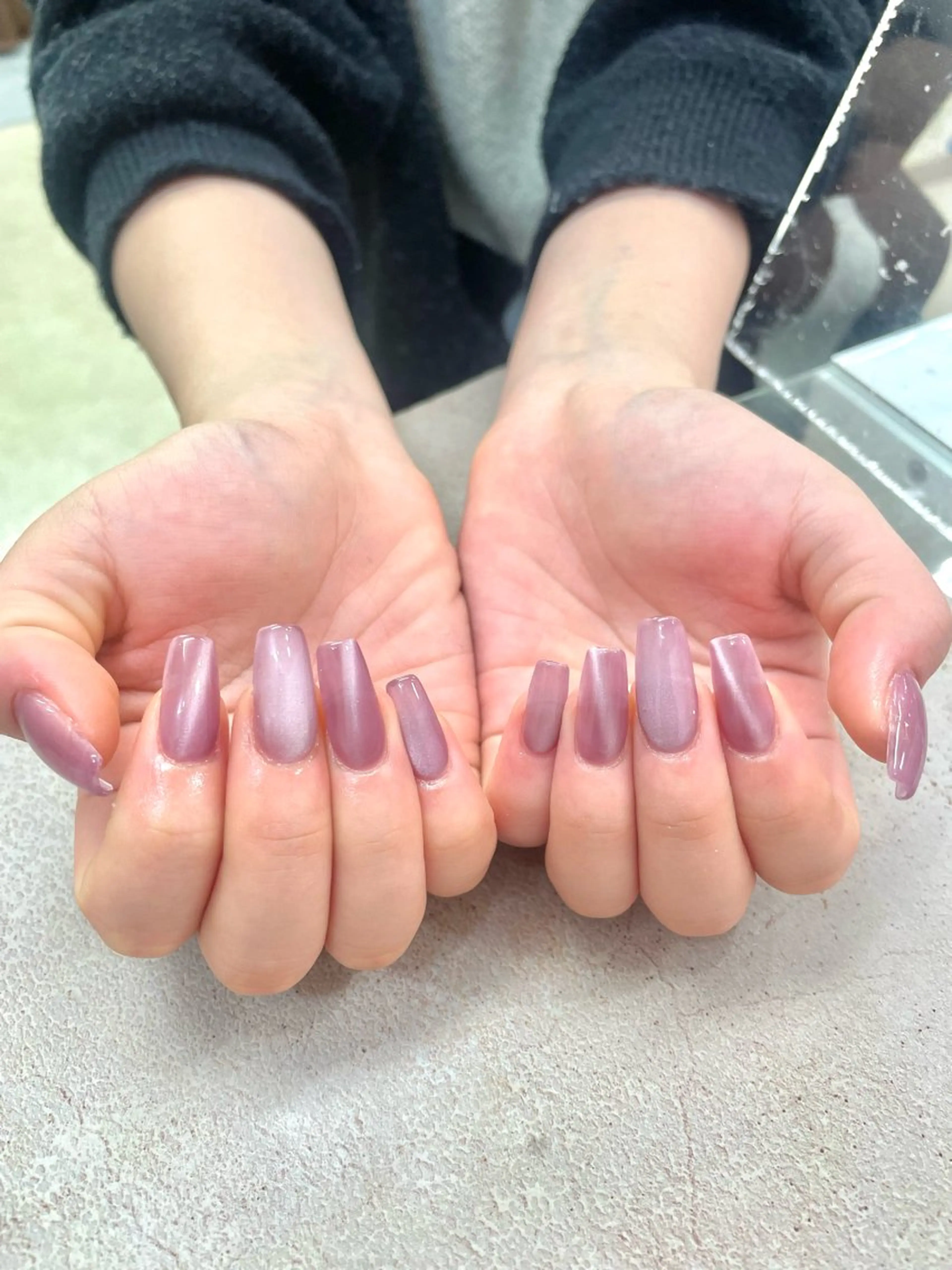 ネイル マグネットネイル ピュアネイル& オンディーヌのネイルデザイン