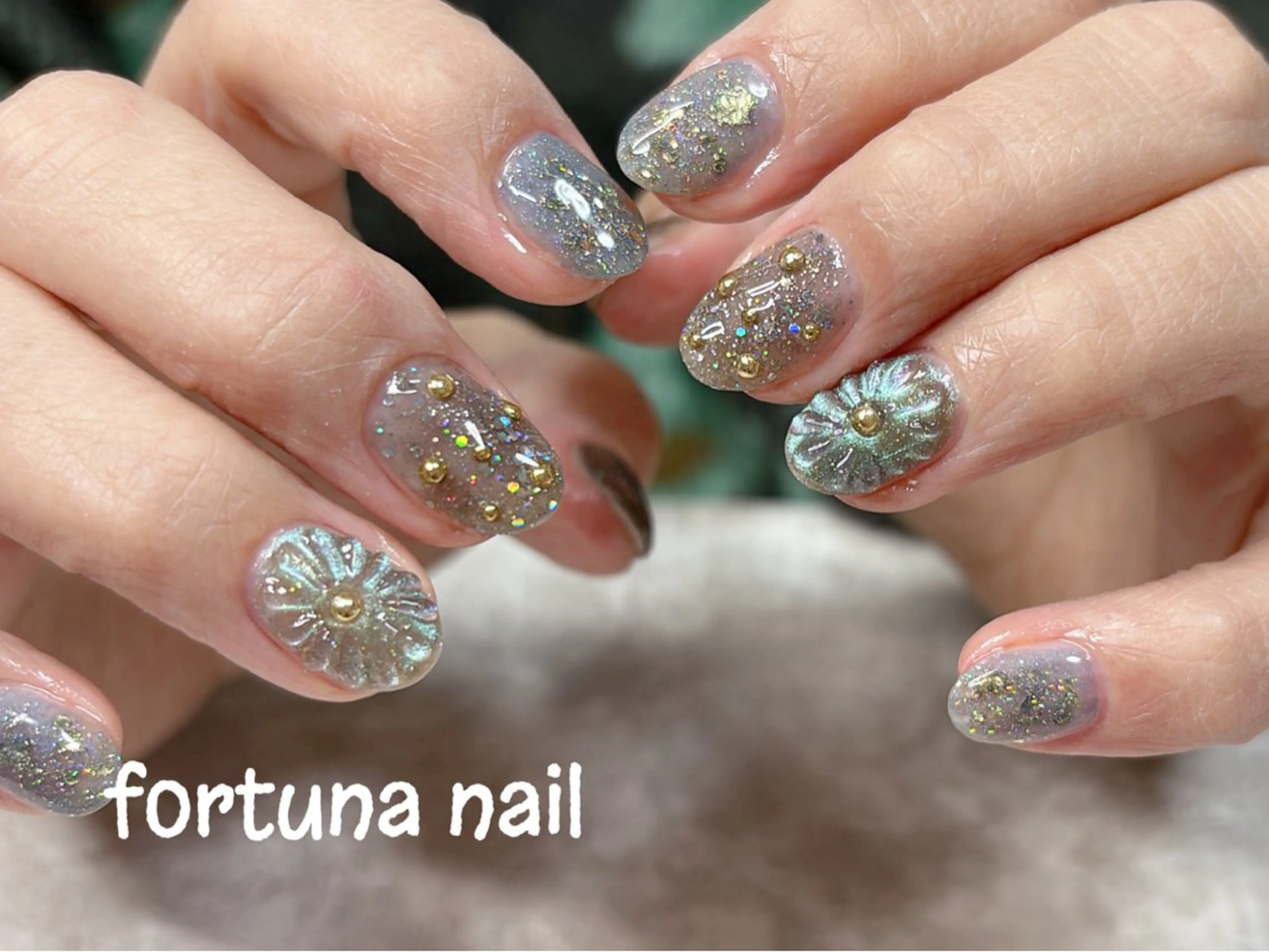 ネイル ハンドネイル ハンドケア Nail •Head スパFortunaのネイルデザイン