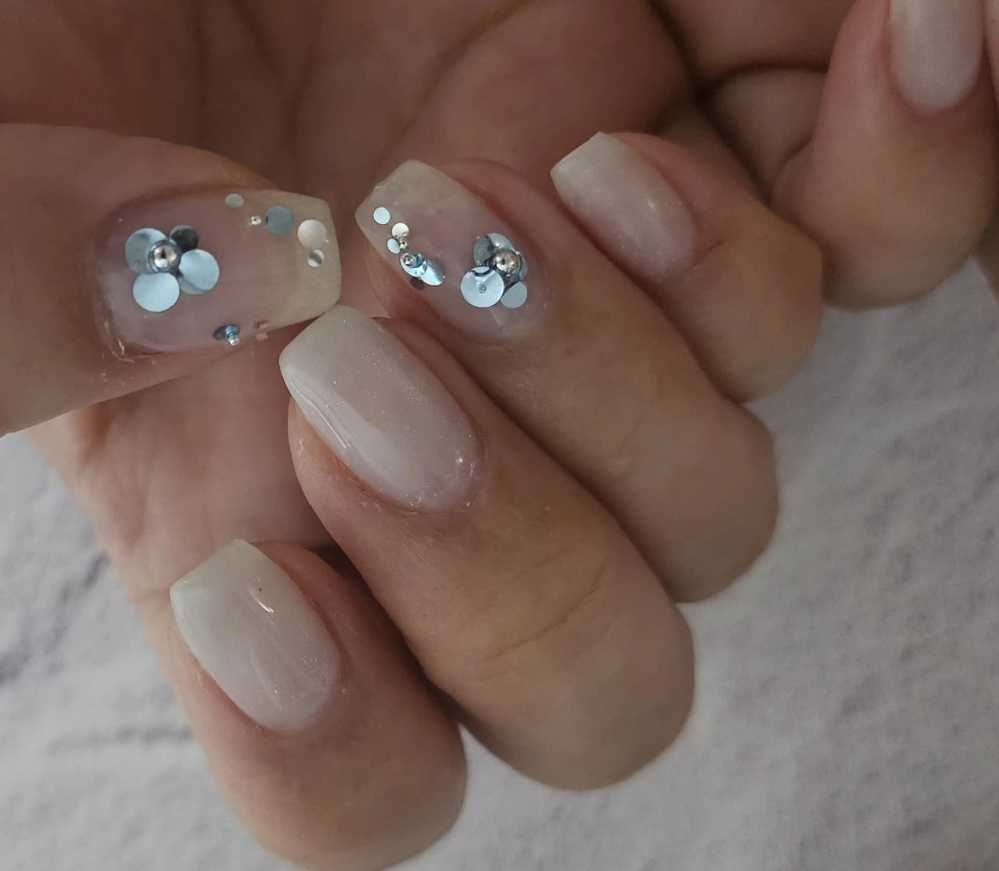 ネイル フラワーネイル マグネットネイル ハンドネイル Noah'snail   のネイルデザイン