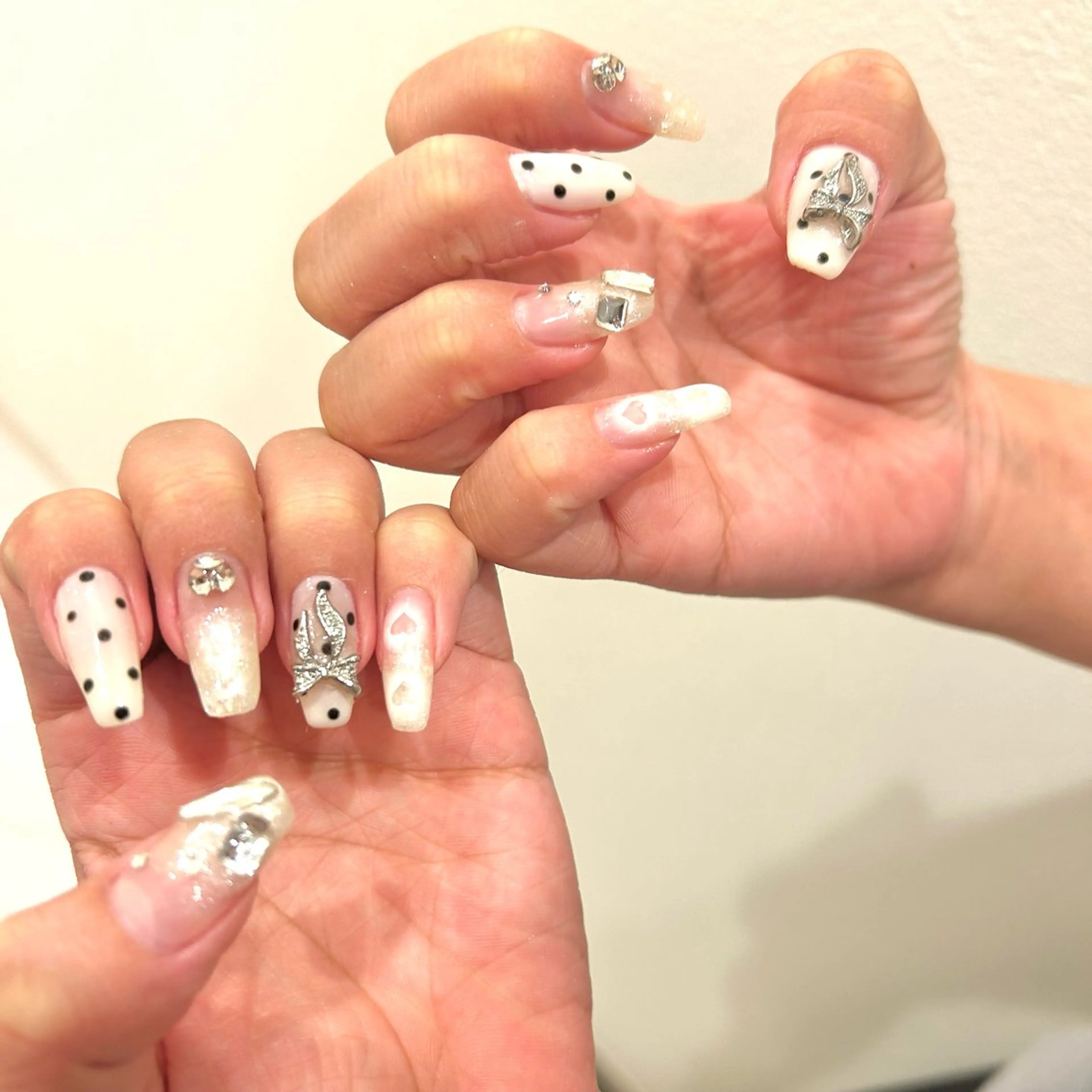 ネイル 🫧飛山琉桜/二条 ネイルアート/束感のマツエク・マツパデザイン