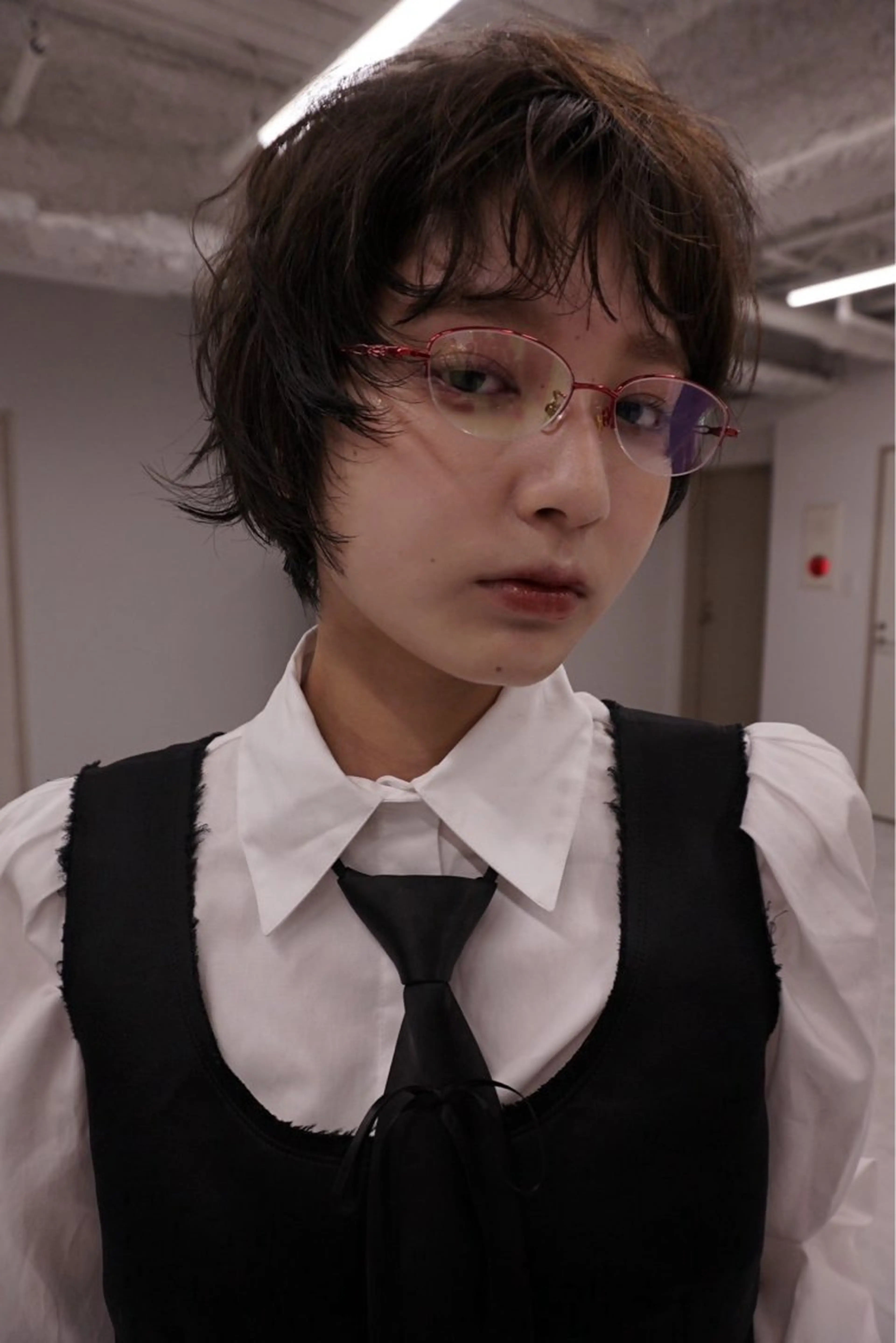 ショート パーマ yiye青山店所属・無料カットモデル /yuukaのヘアスタイル