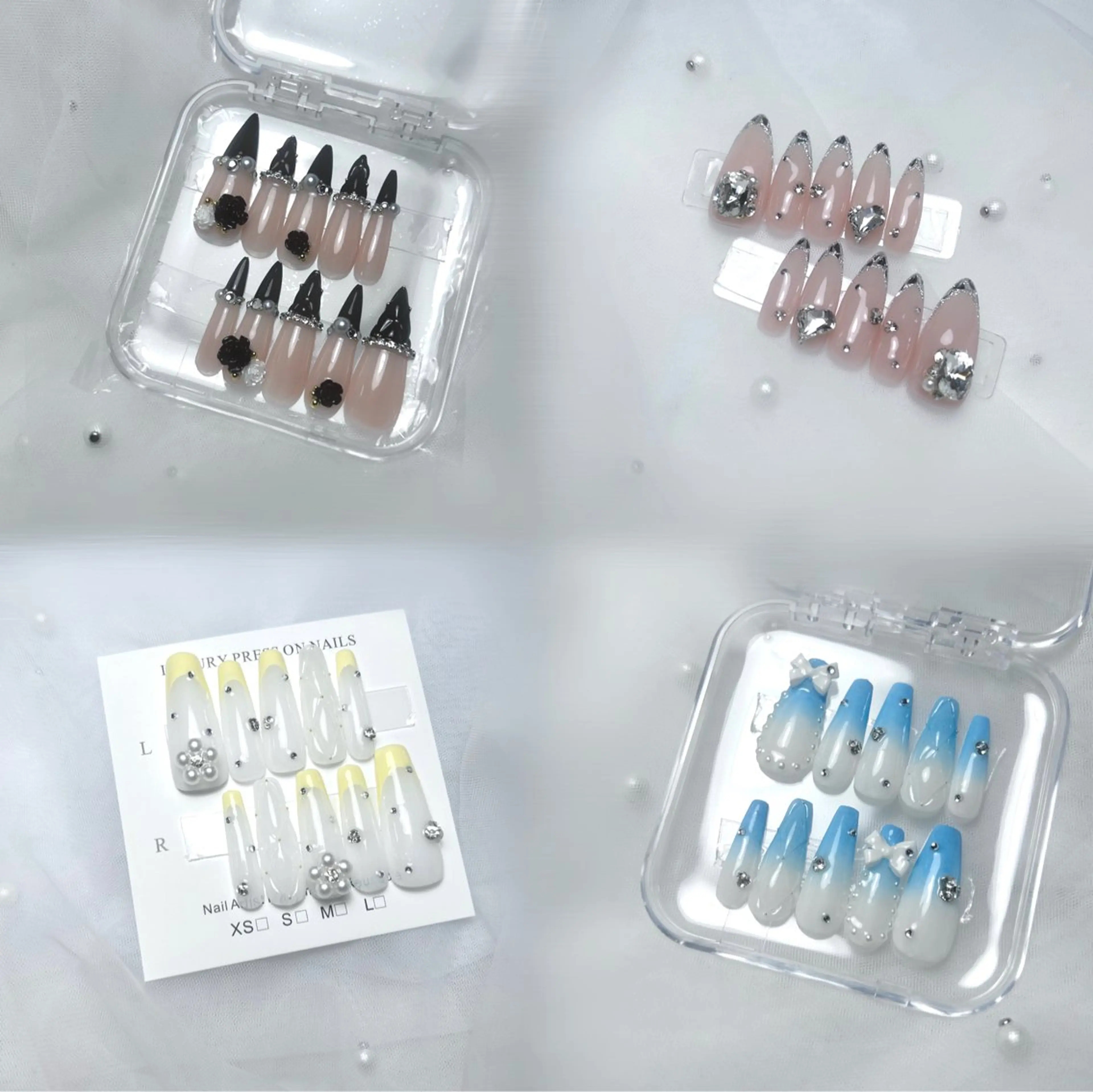 ロング 28ネイルㅤㅤㅤㅤ ことはのネイルデザイン