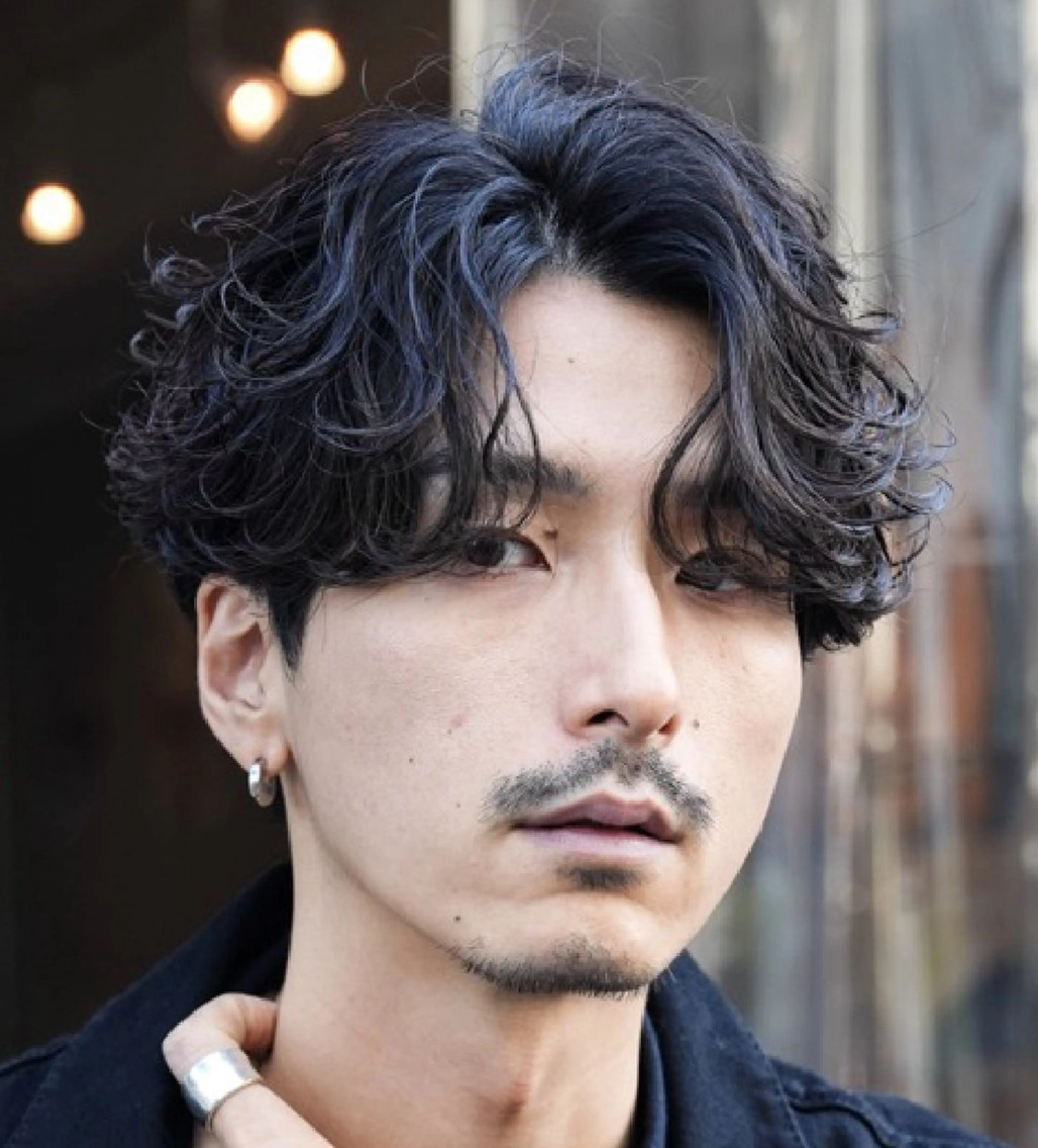 パーマ メンズ センターパート マッシュ メンズパーマ プードルパーマ メンズツイストパーマ カット パーマ トリートメント 仙台フェザーパーマ/ fifth/遠藤楓雅のヘアスタイル