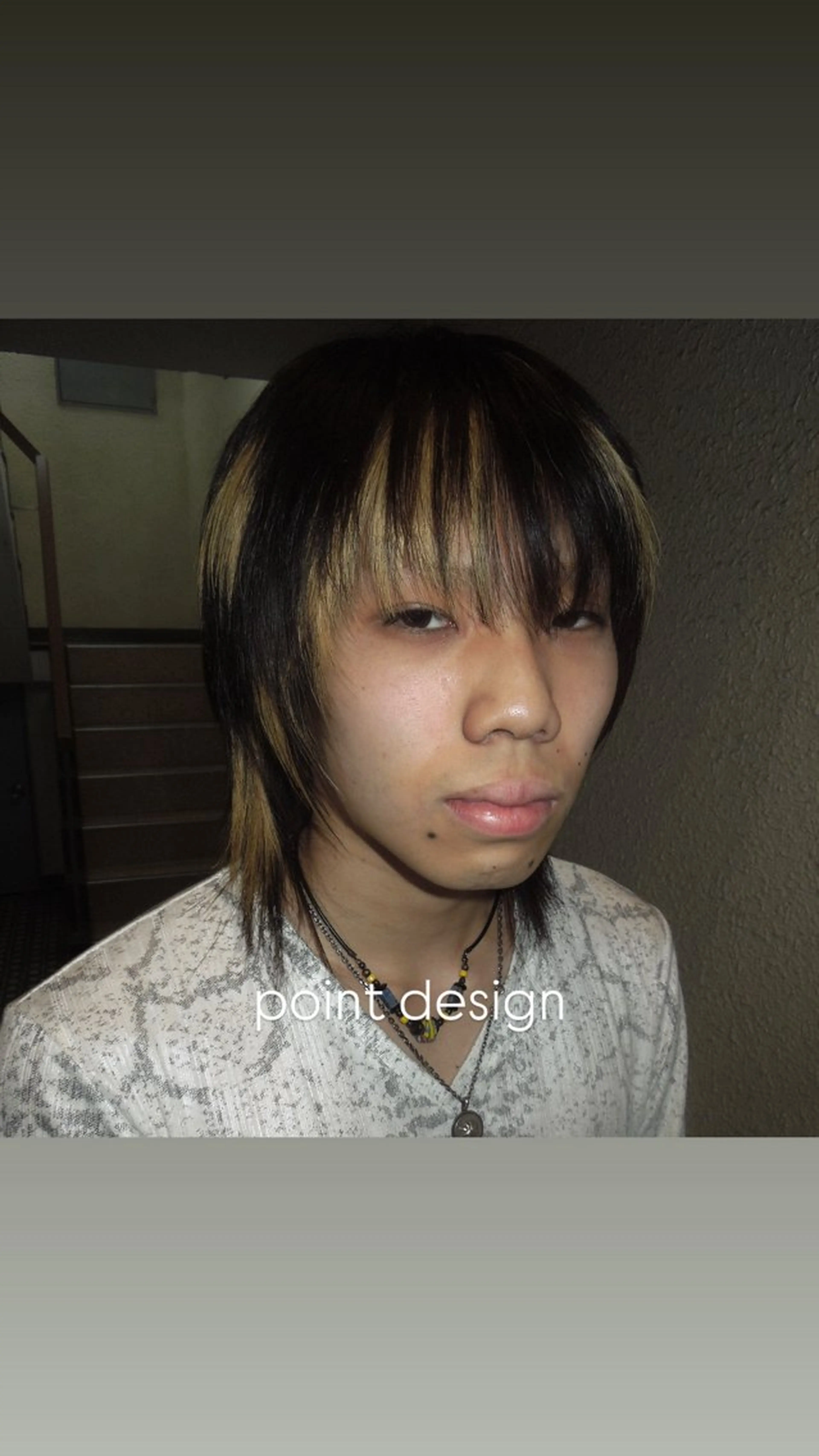 セミロング カラー ブリーチ デザインカラー カット ヘアカラー トリートメント タマキ/似合わせ カット/Wカラーのヘアスタイル