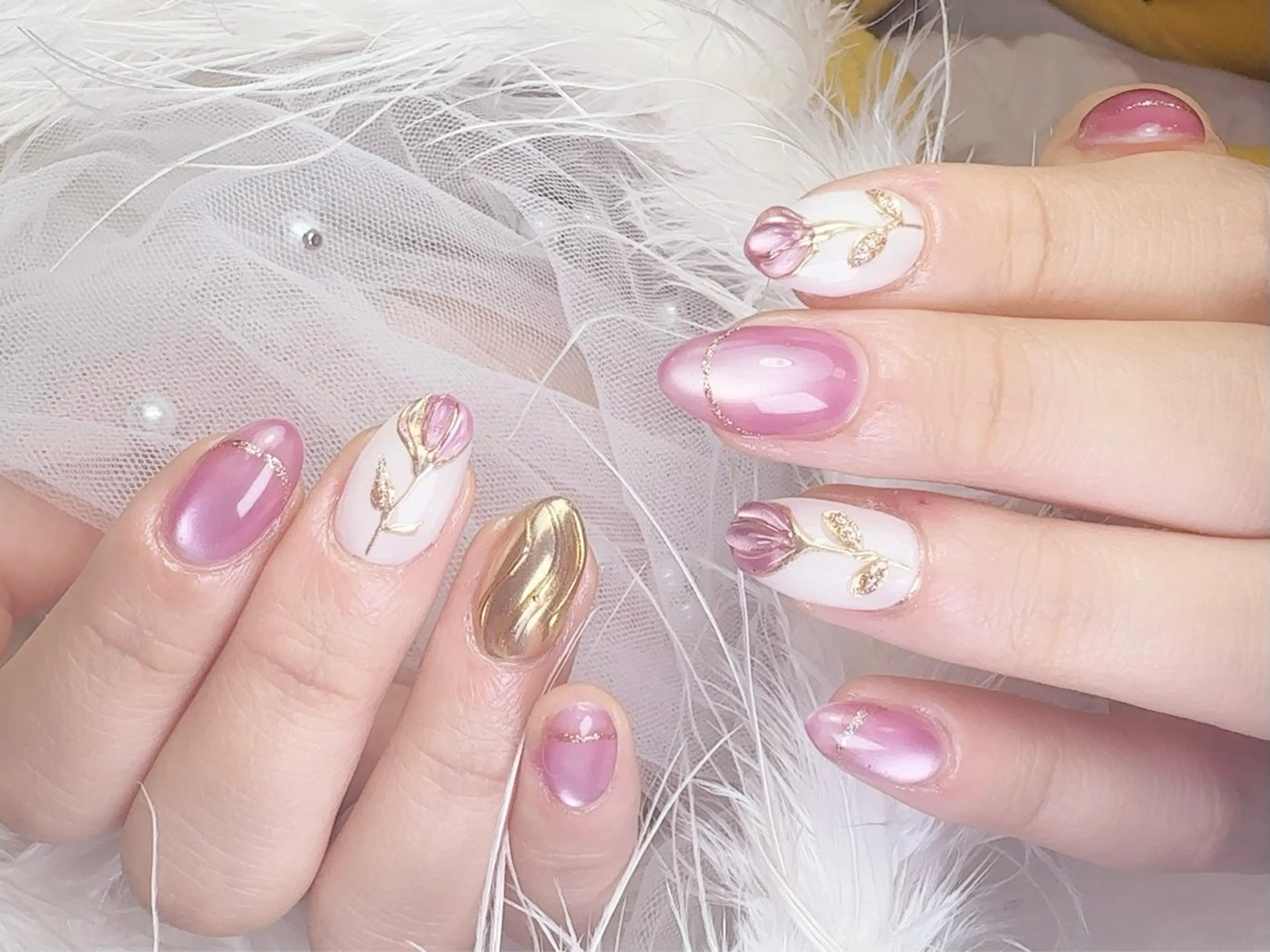 ネイル ハンドネイル ハンドケア nail salon Feerieのネイルデザイン