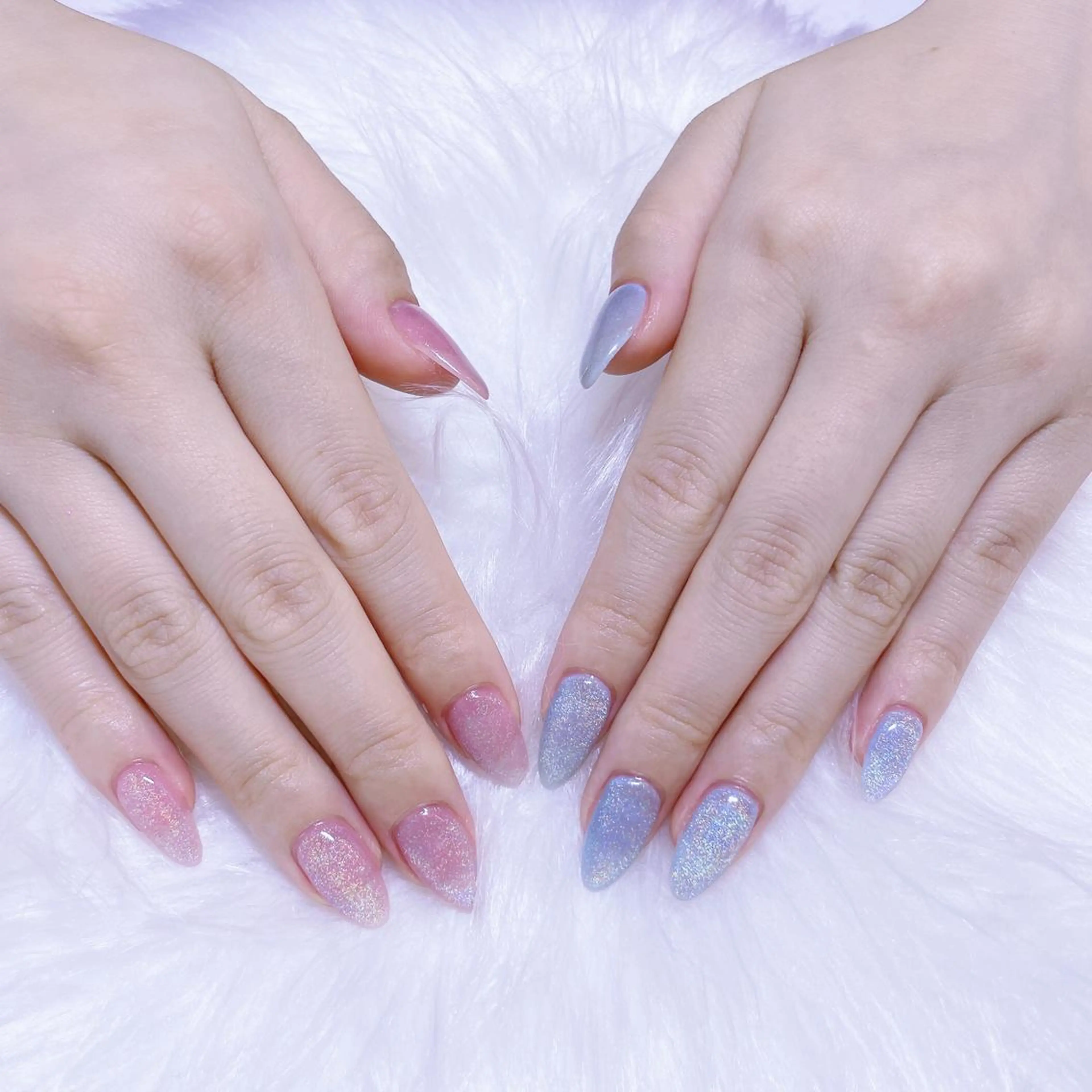 ネイル フラッシュネイル 韓国ネイル マグネットネイル メンズネイル 持ち込み ハンドネイル Amour baseのネイルデザイン