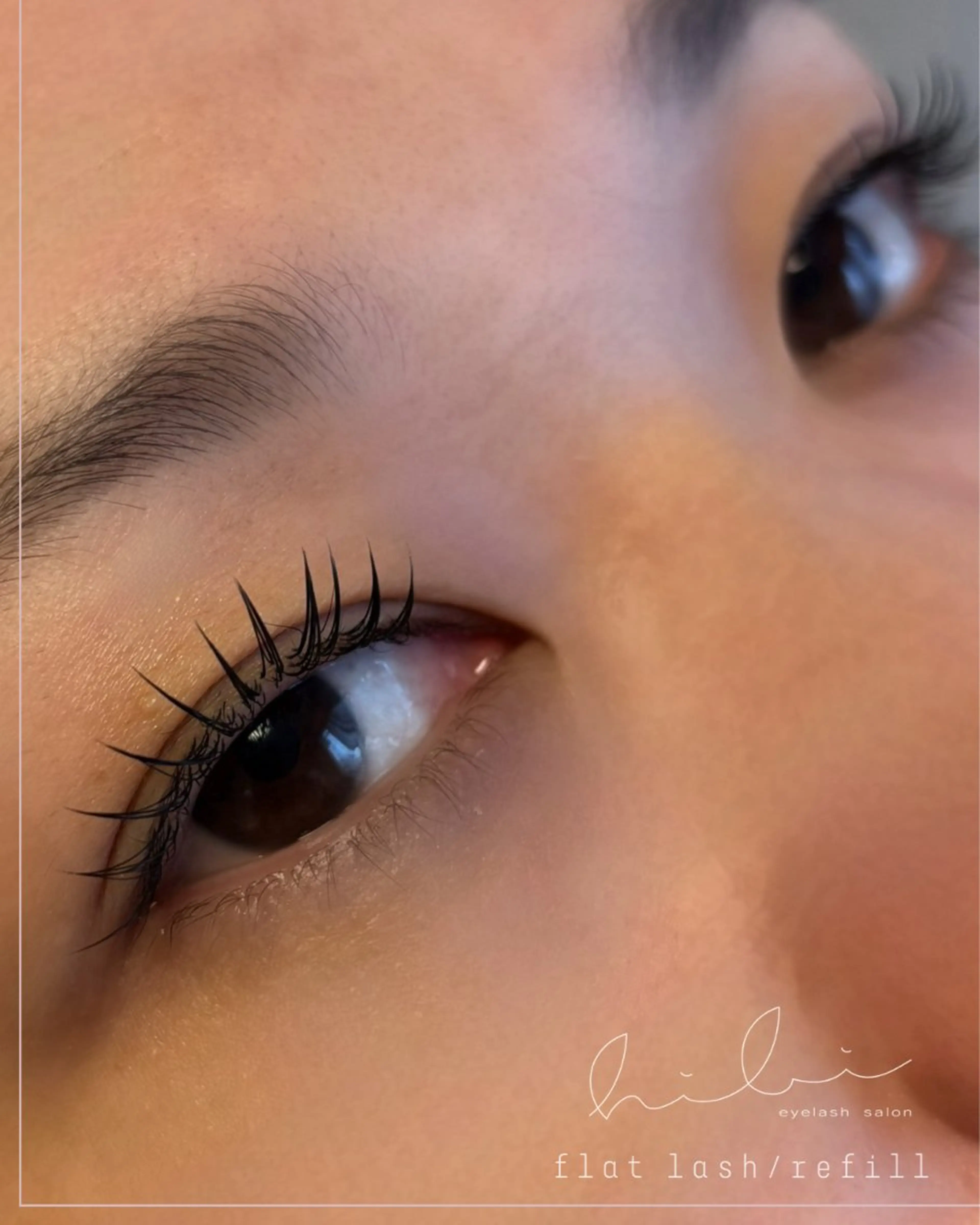 マツエク・マツパ フラットラッシュ マツエク eyelash salon hibi所属・eyelash hibiのマツエク・マツパデザイン