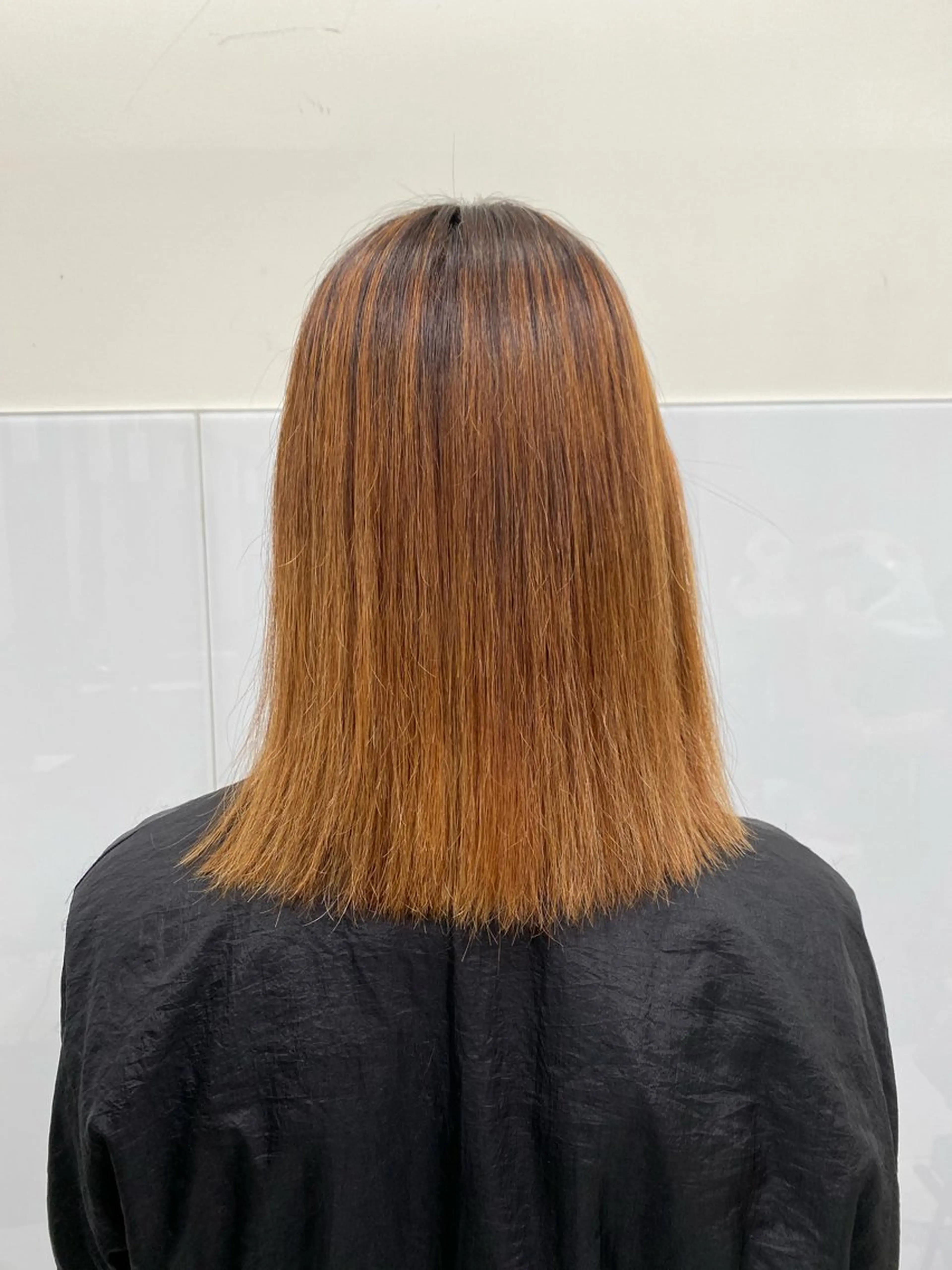 ミディアム パーマ マツオ イヨリのヘアスタイル