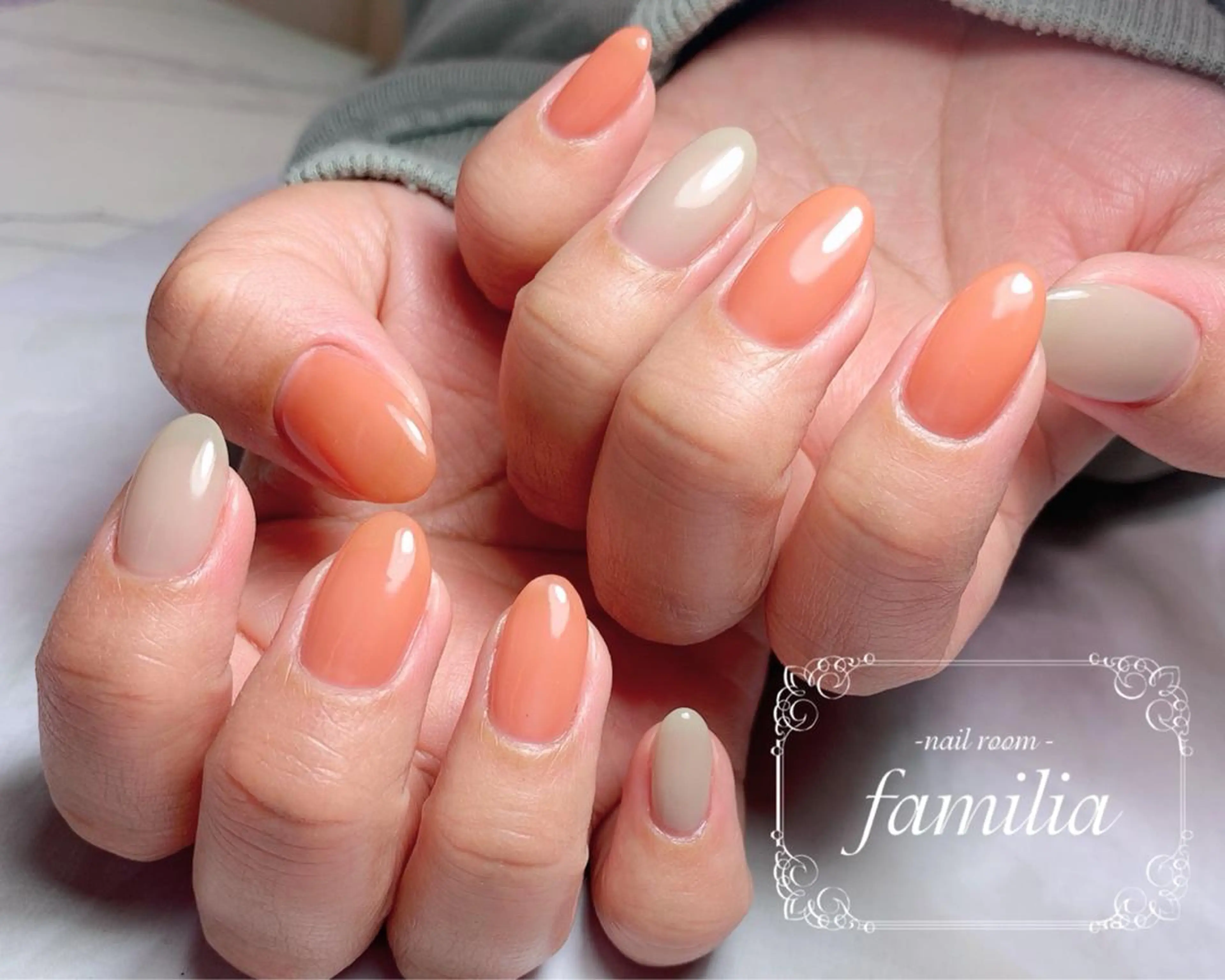 ネイル ハンドネイル -nailroom- familiaのネイルデザイン