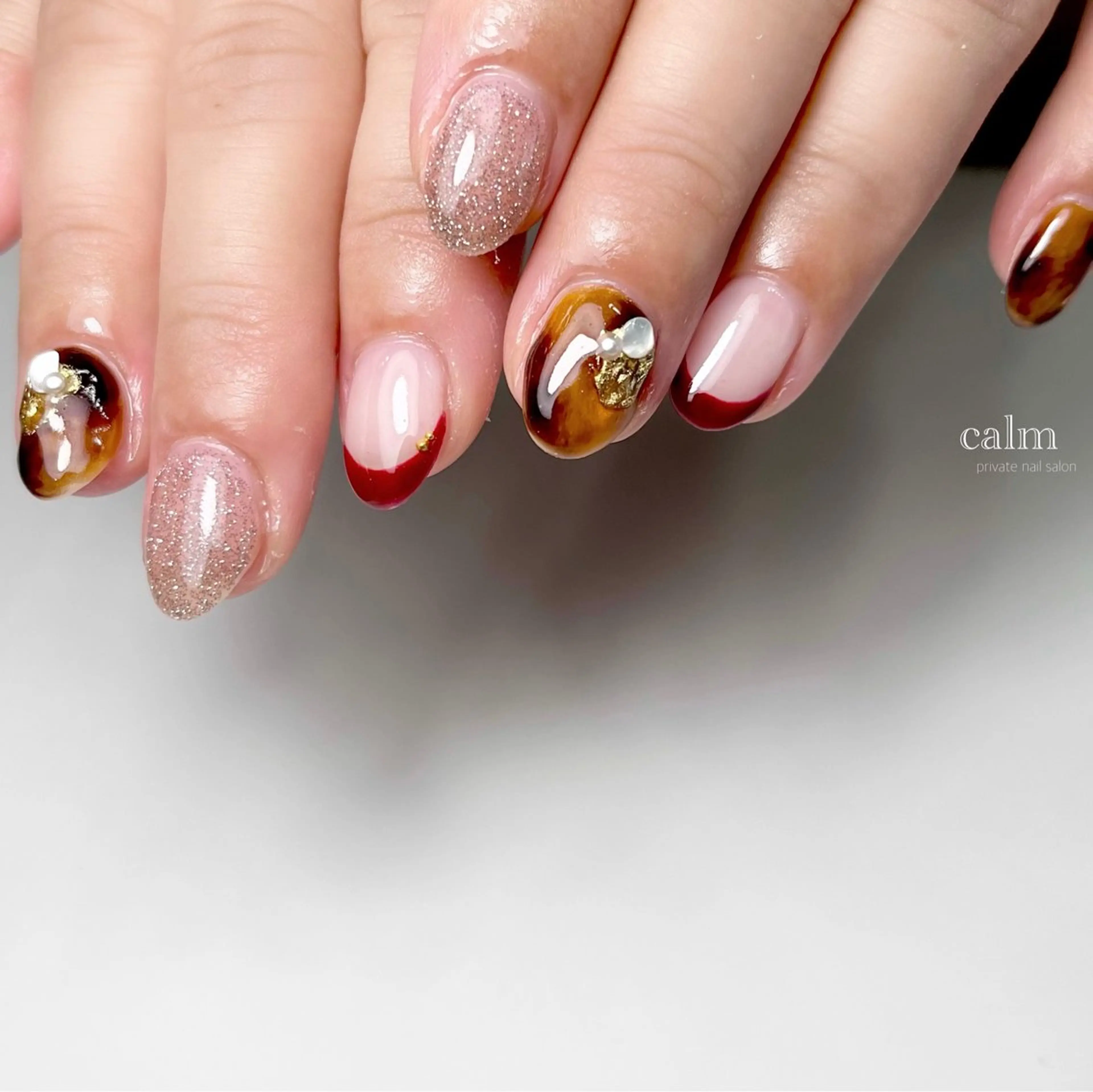 ネイル ハンドネイル calm 〔ｶｰﾑ〕のネイルデザイン